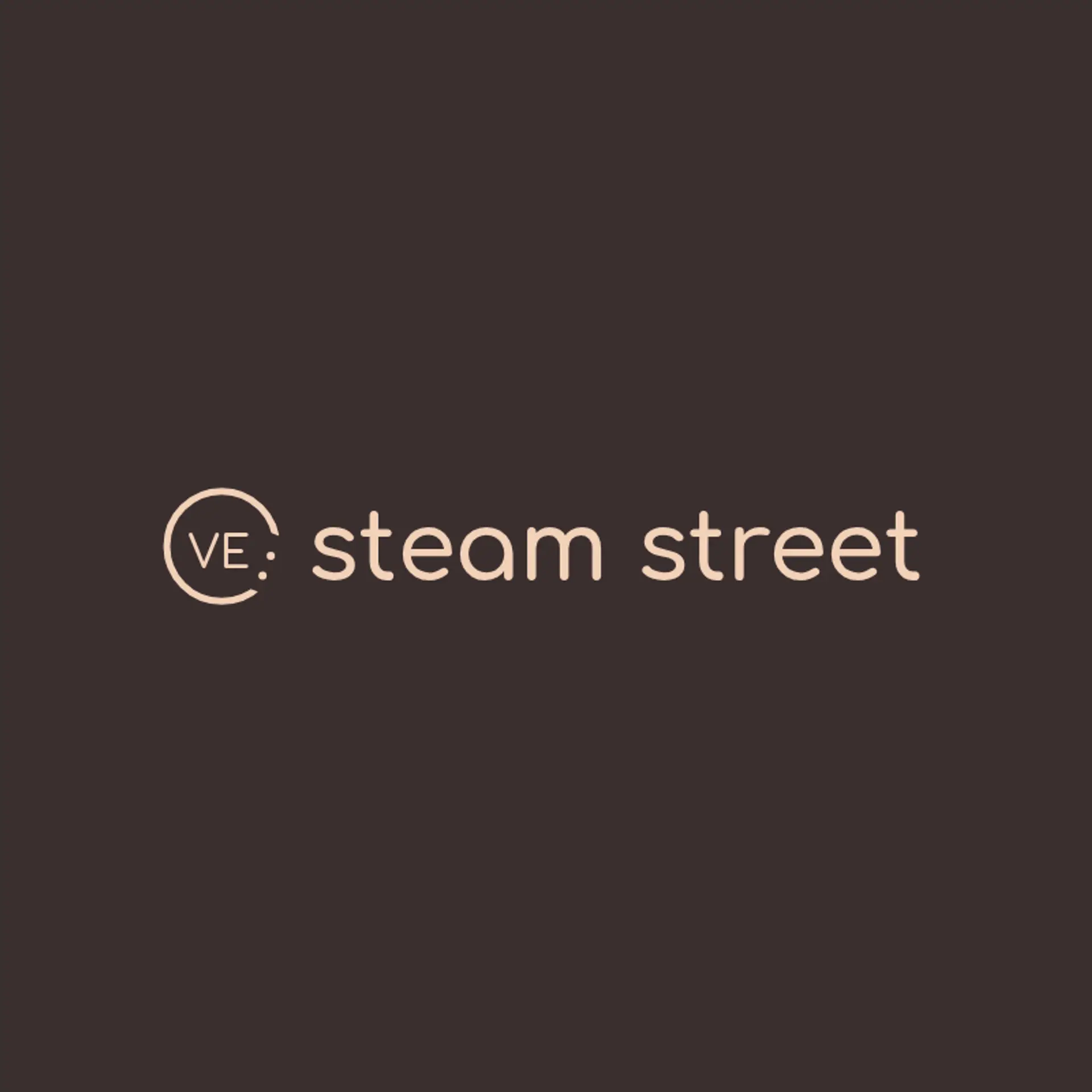 Steam Street logo for cafe