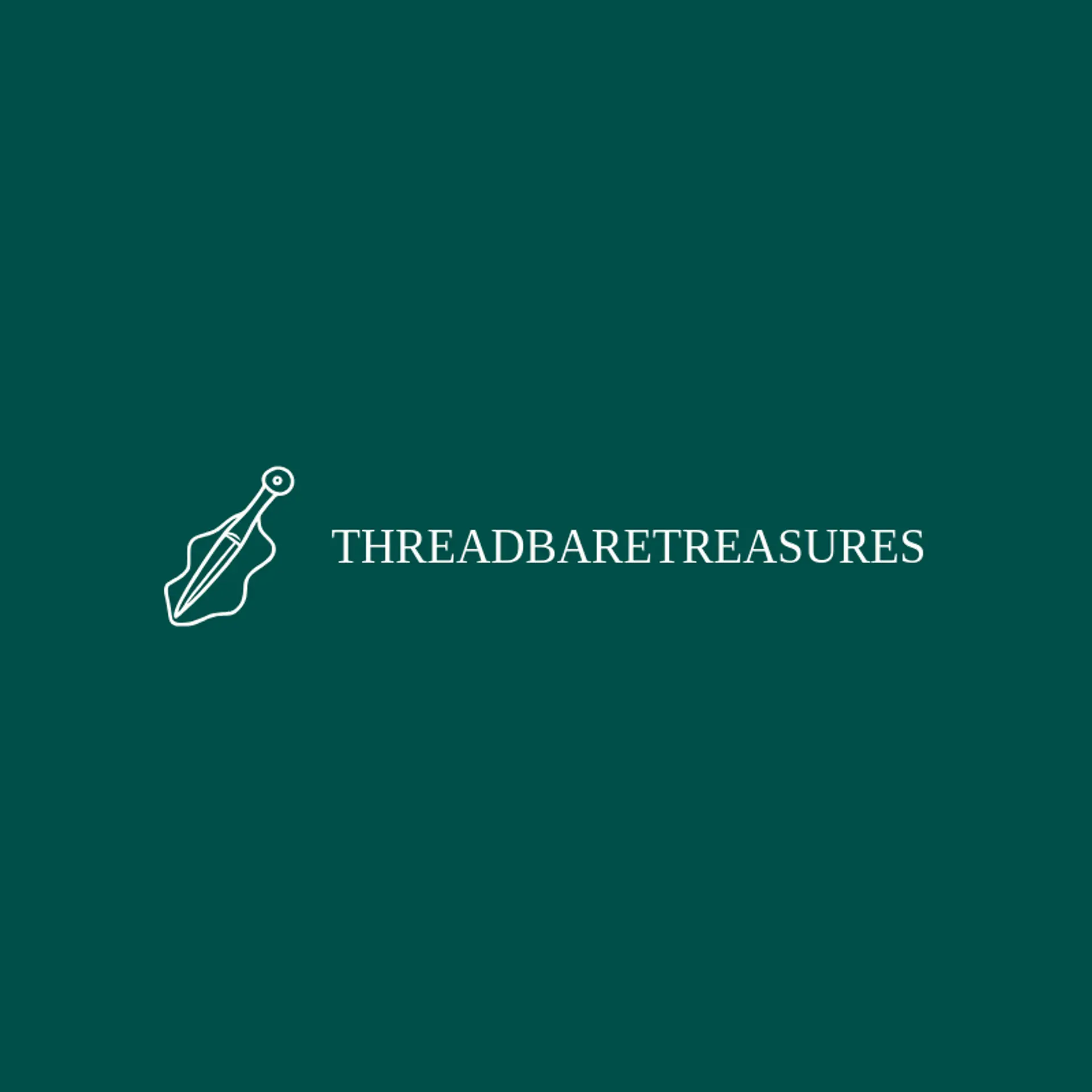 Threadbare Treasures logo for artisan
