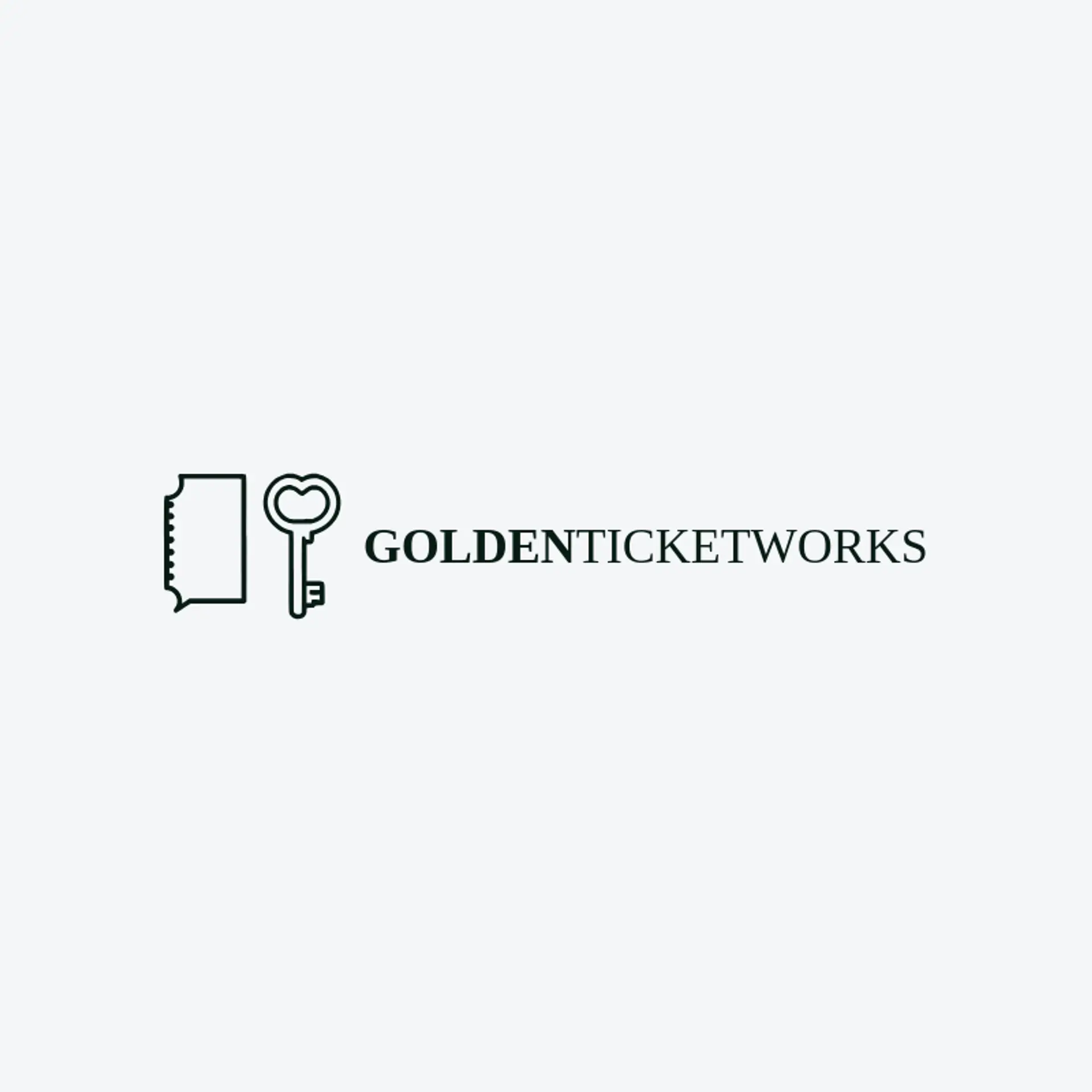 Golden Ticket Works logo for film