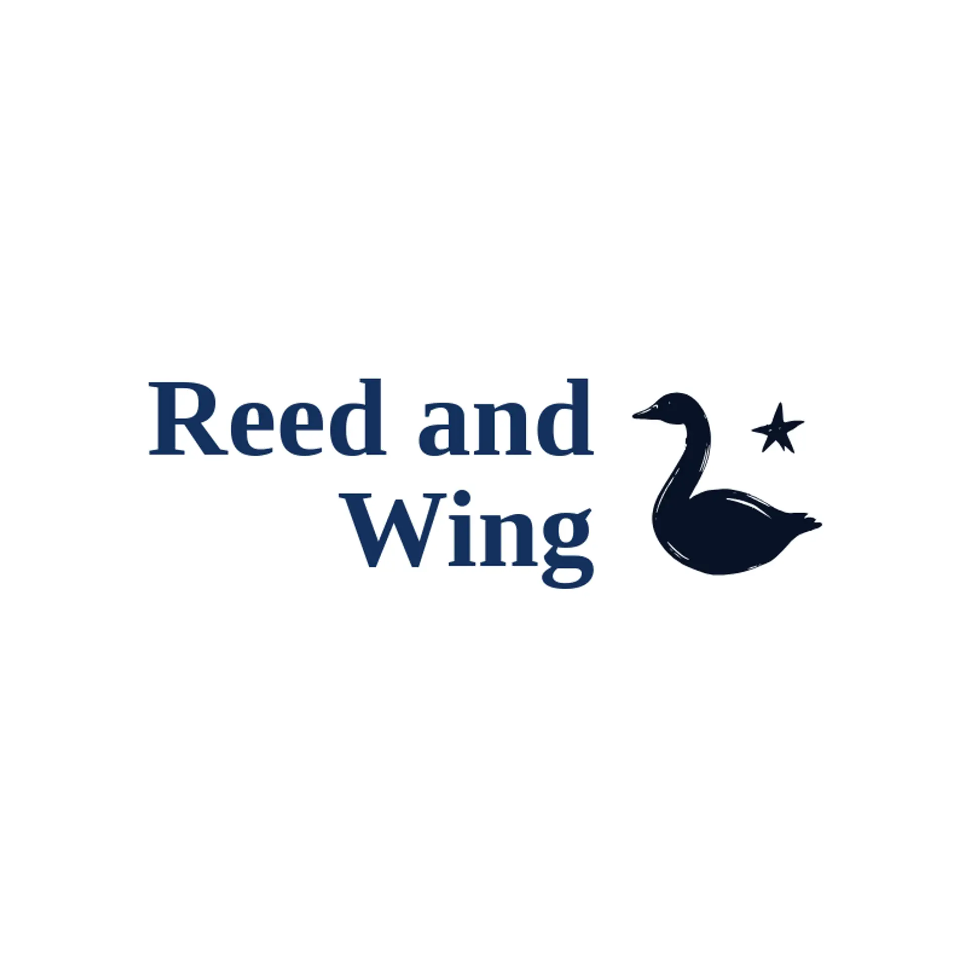 Reed and Wing logo for goose