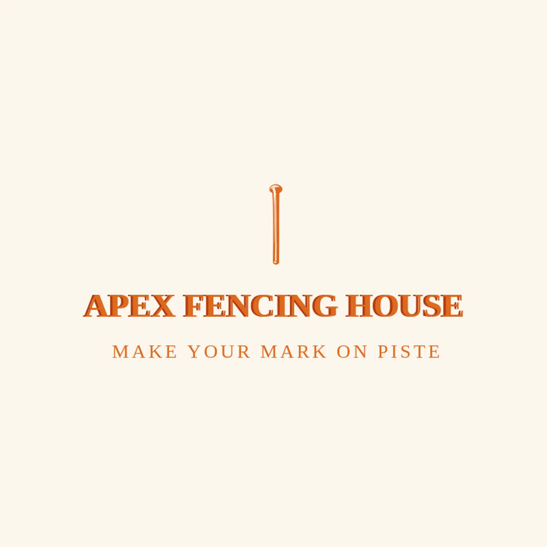 Apex Fencing House logo for fencing