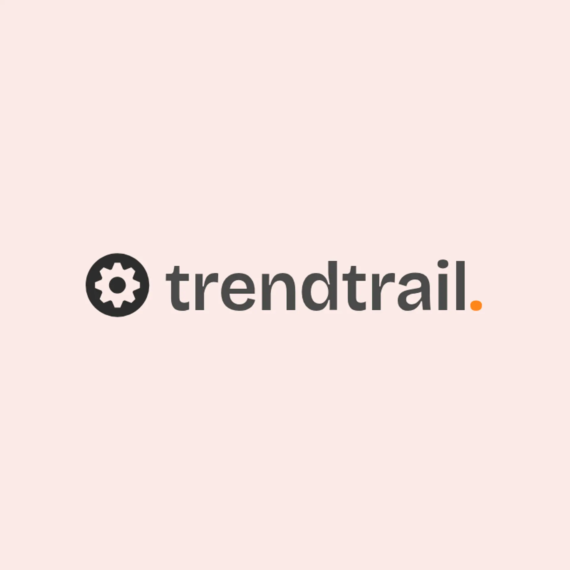 TrendTrail logo for fashion line