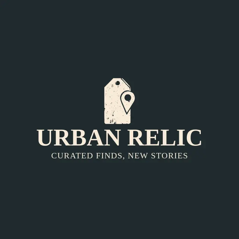 The eBay store name Urban Relic as a branded logo with a single color icon