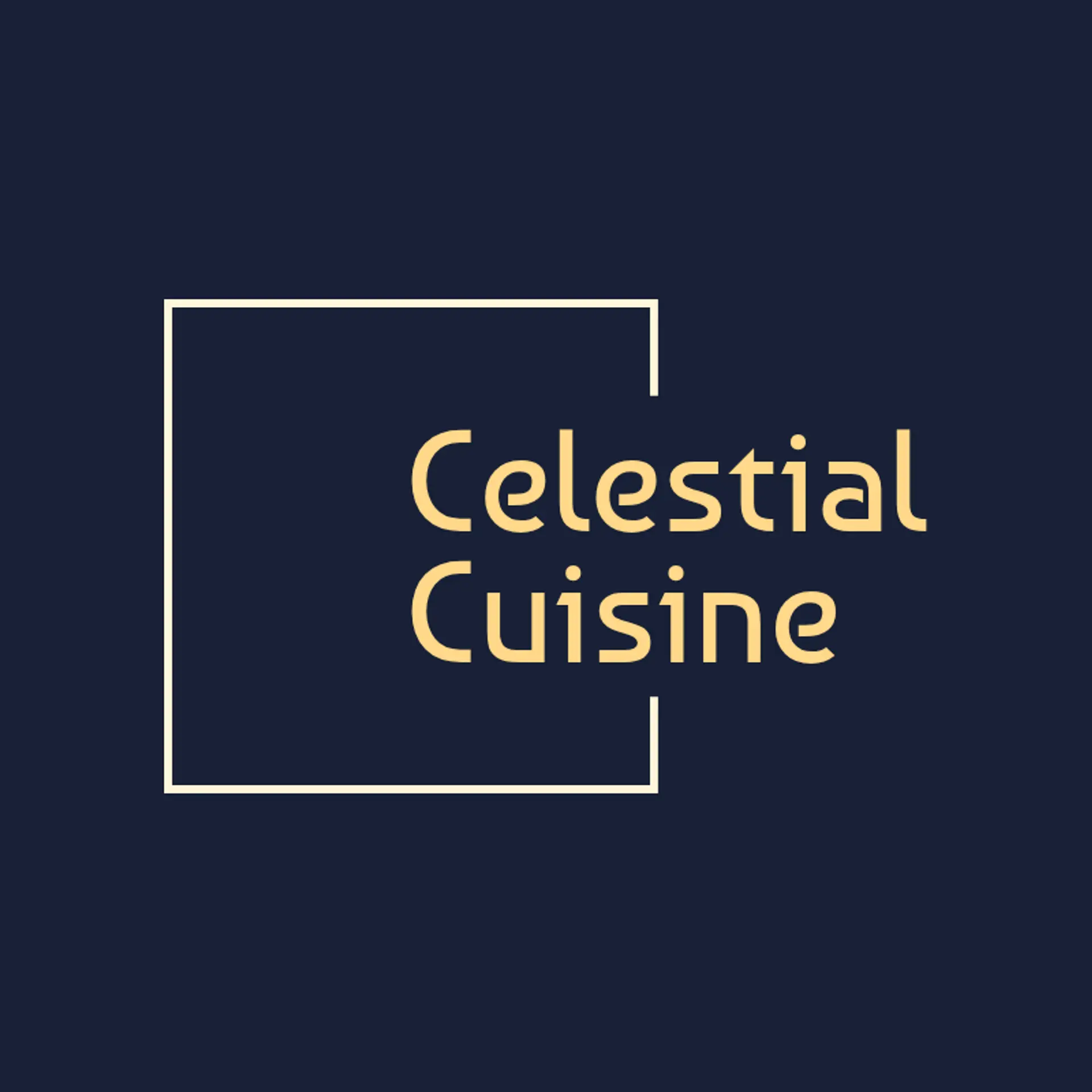Celestial Cuisine logo for hotel restaurant