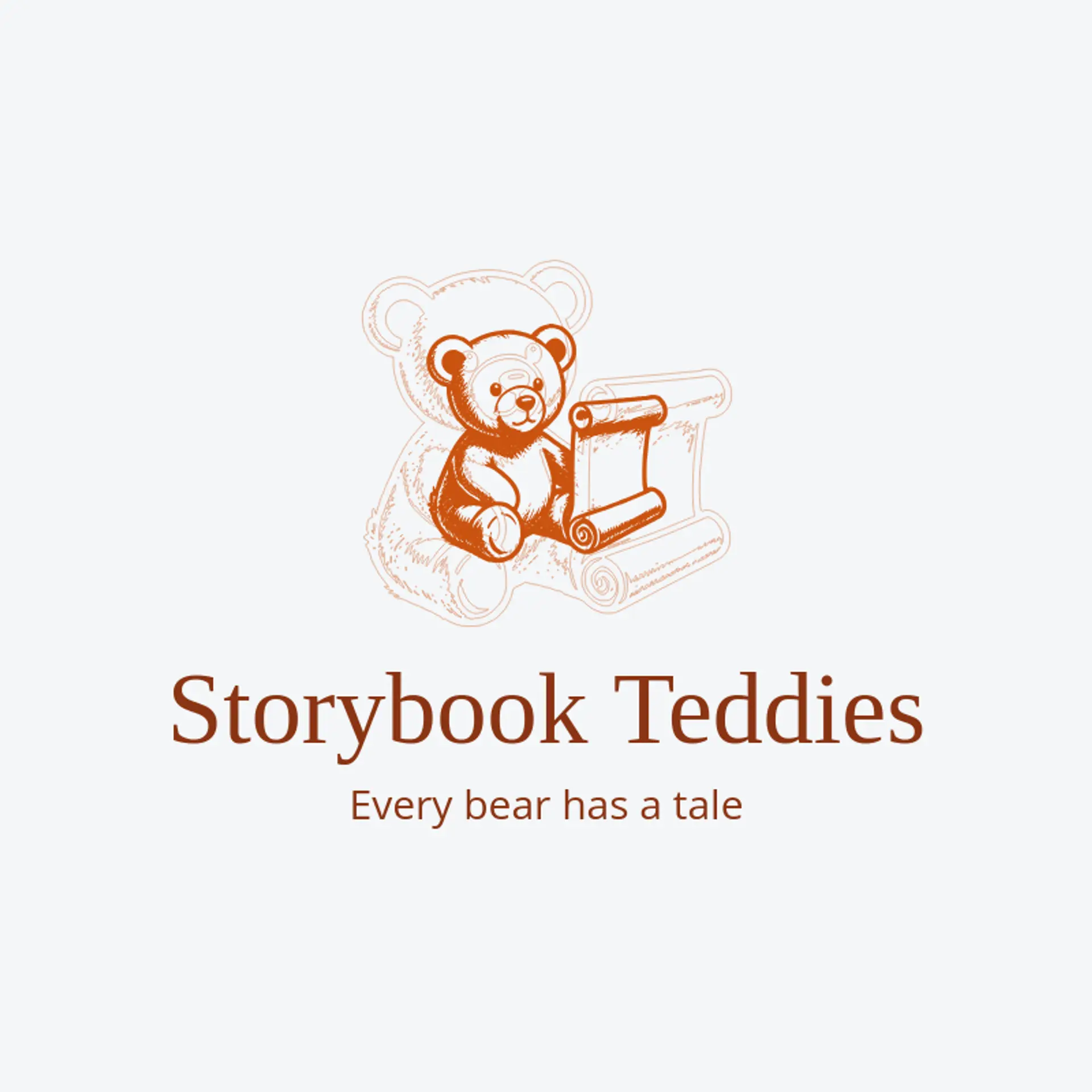 Storybook Teddies logo for teddy bear