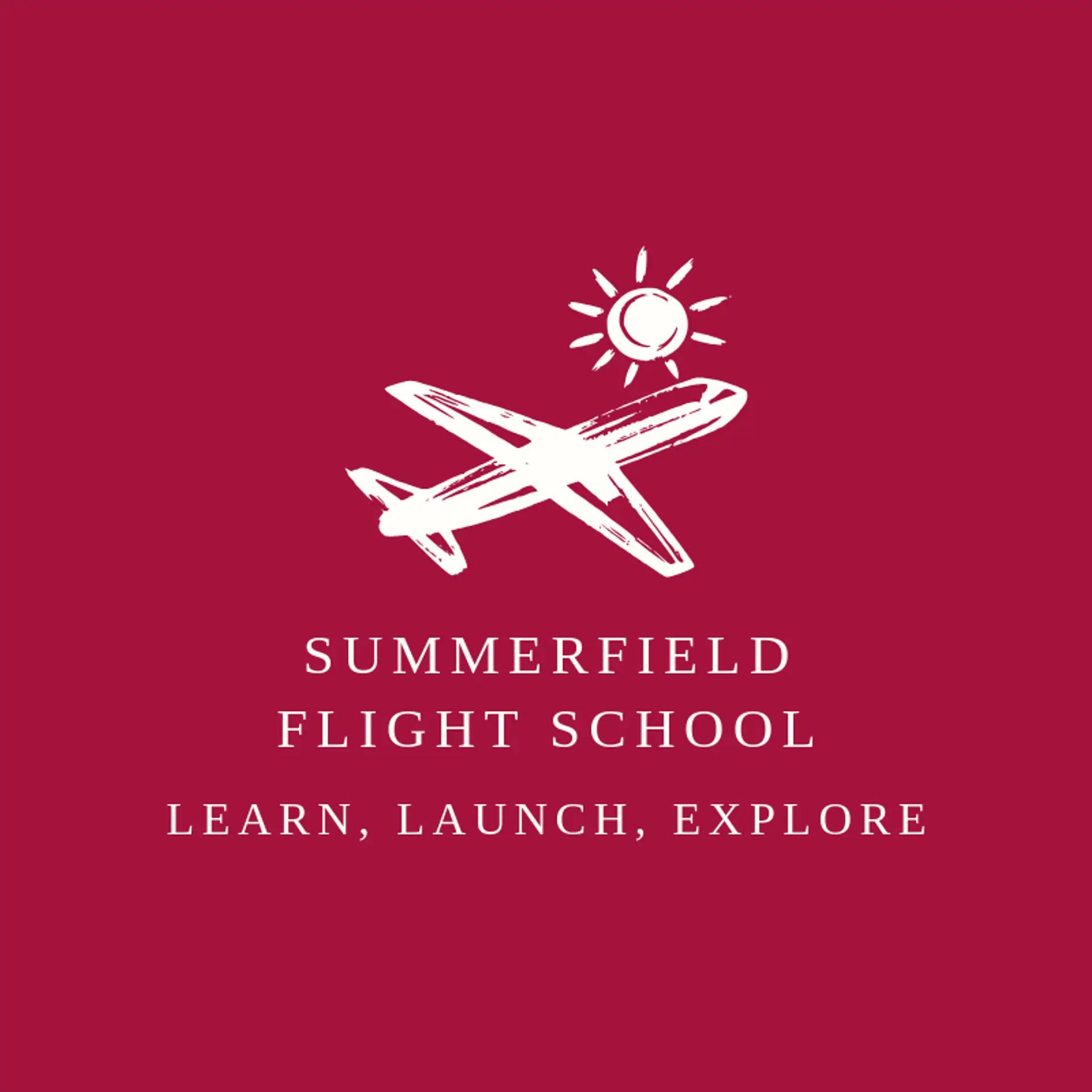 Summerfield Flight School logo for flight