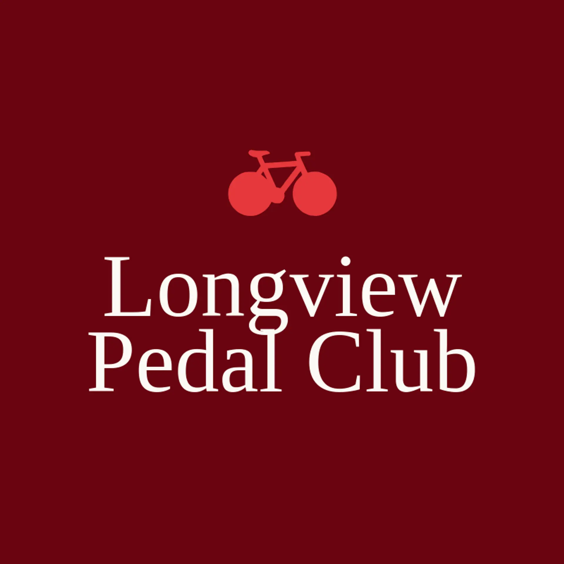 Longview Pedal Club logo for cycling