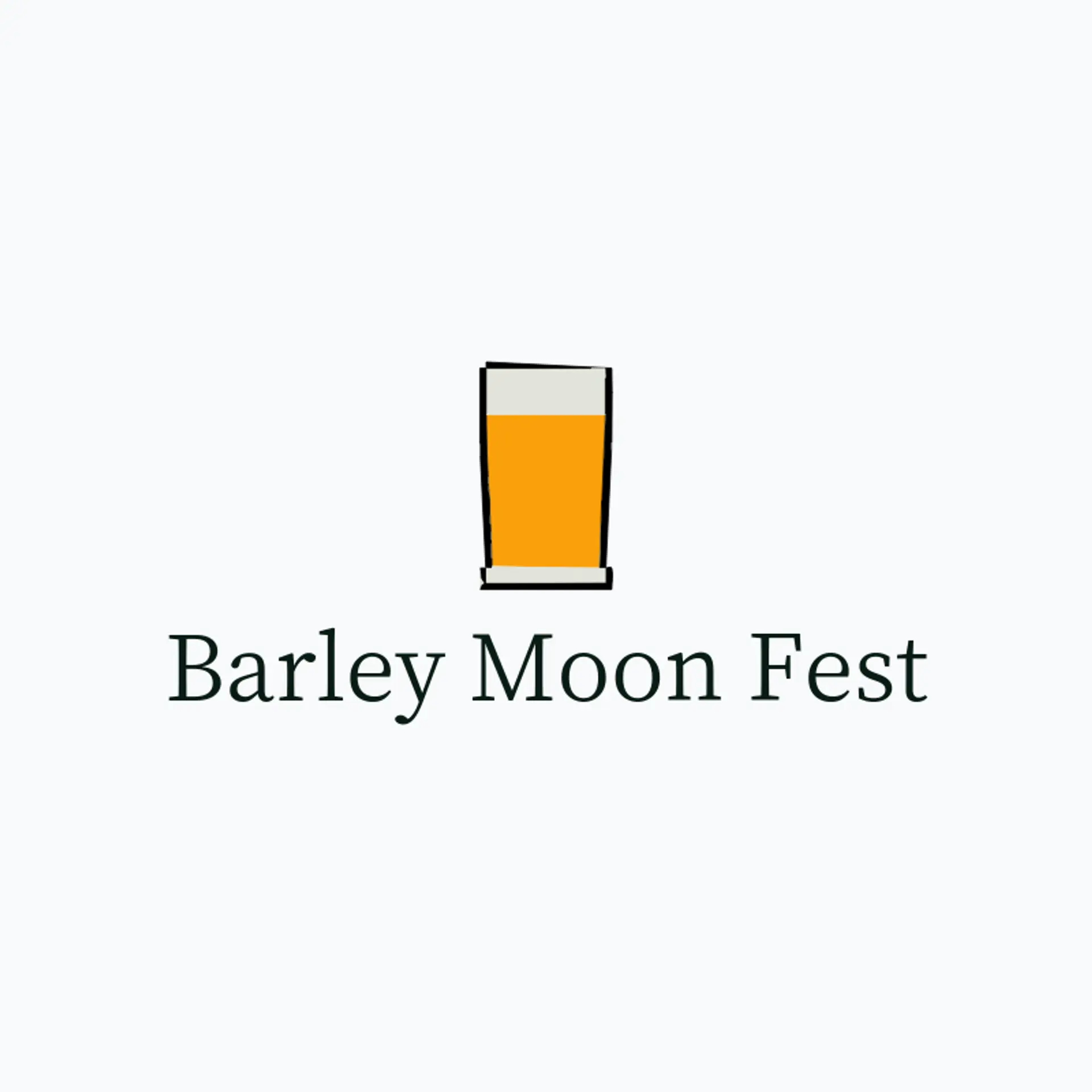 Barley Moon Fest logo for oktoberfest