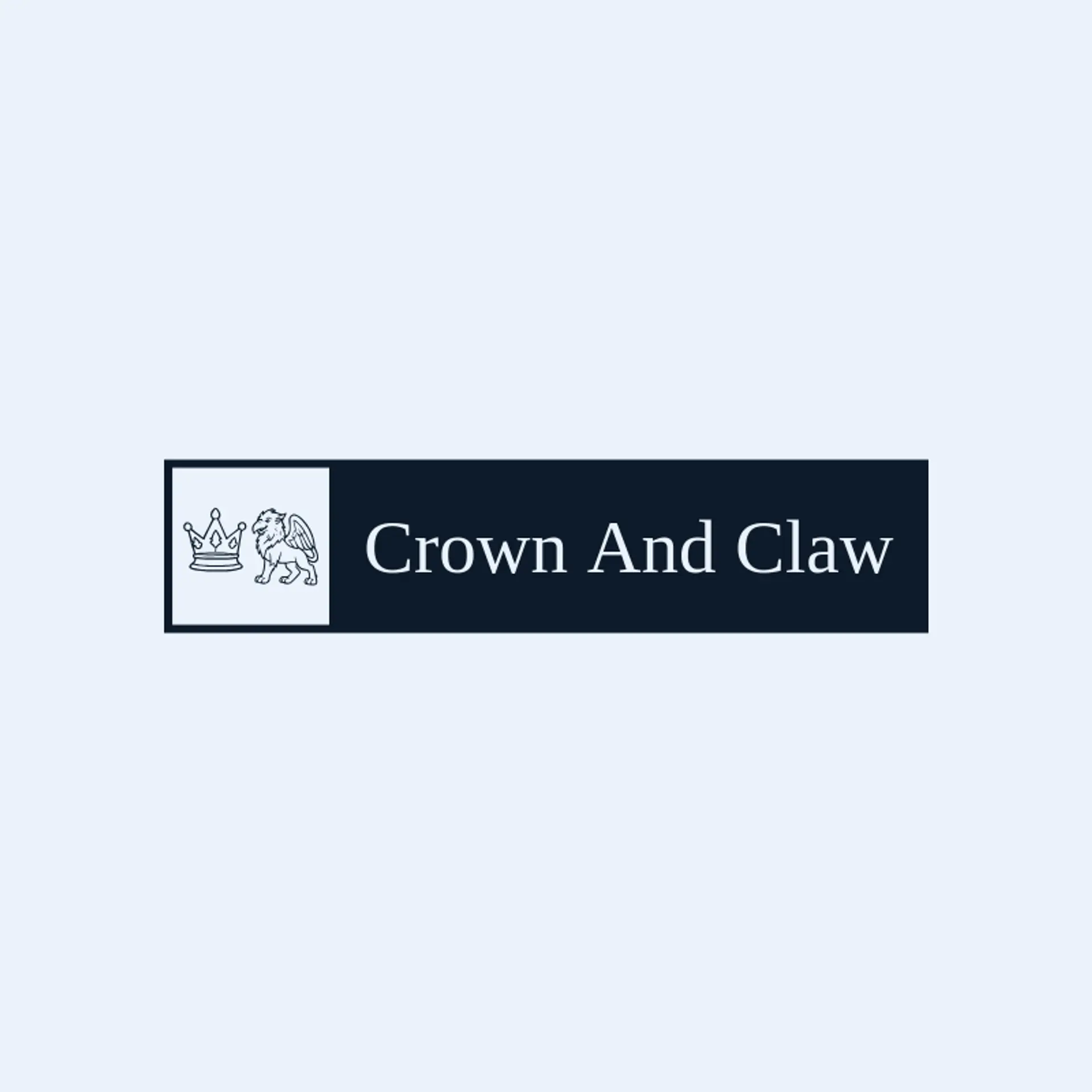 Crown and Claw logo for griffin