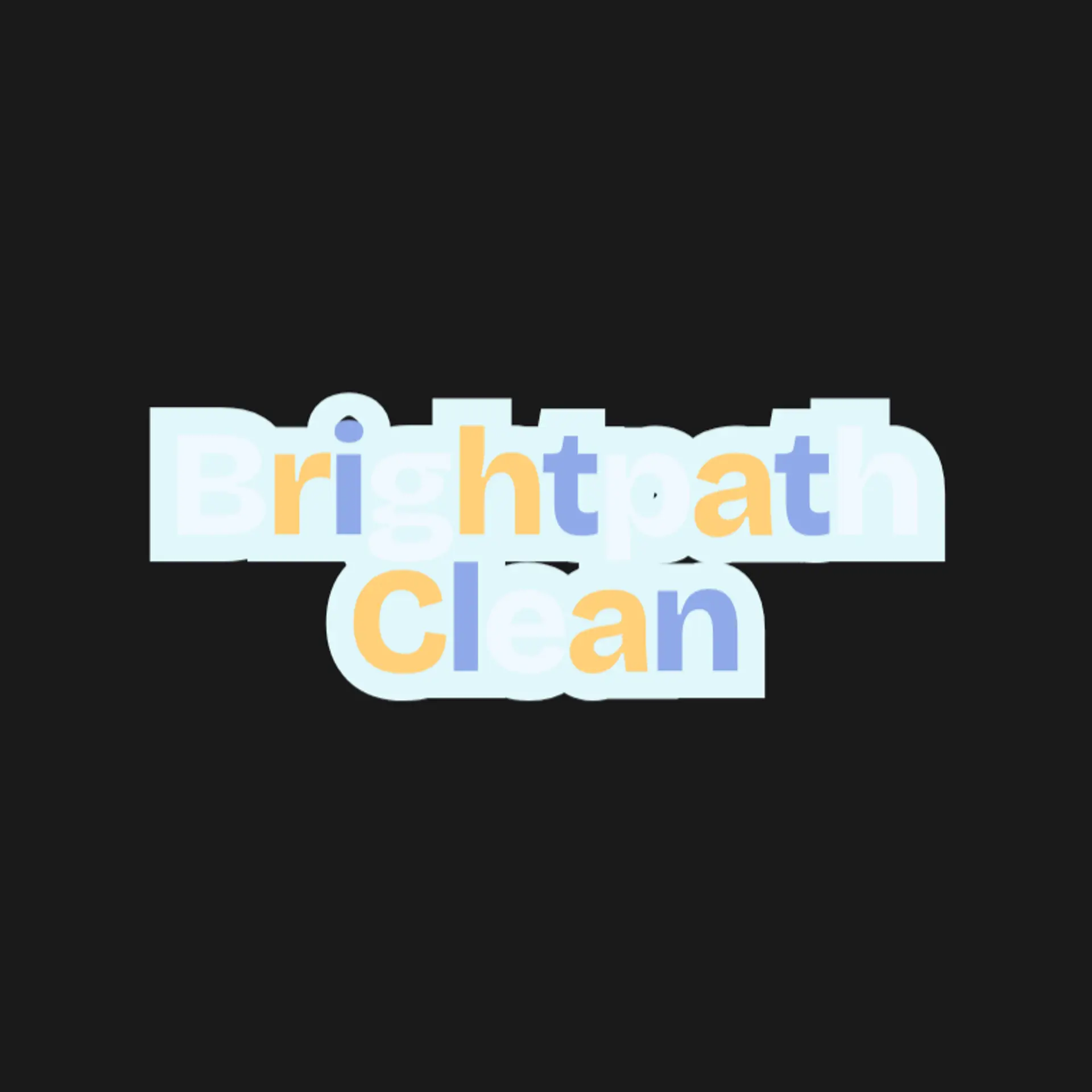 BrightPath Clean logo for cleaning