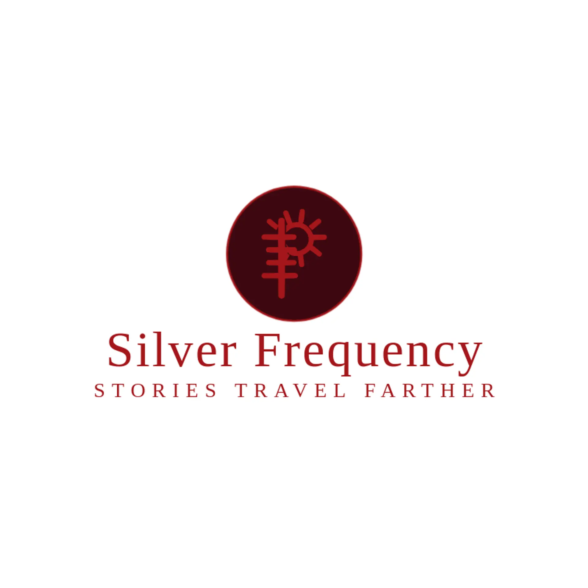 Silver Frequency logo for broadcast