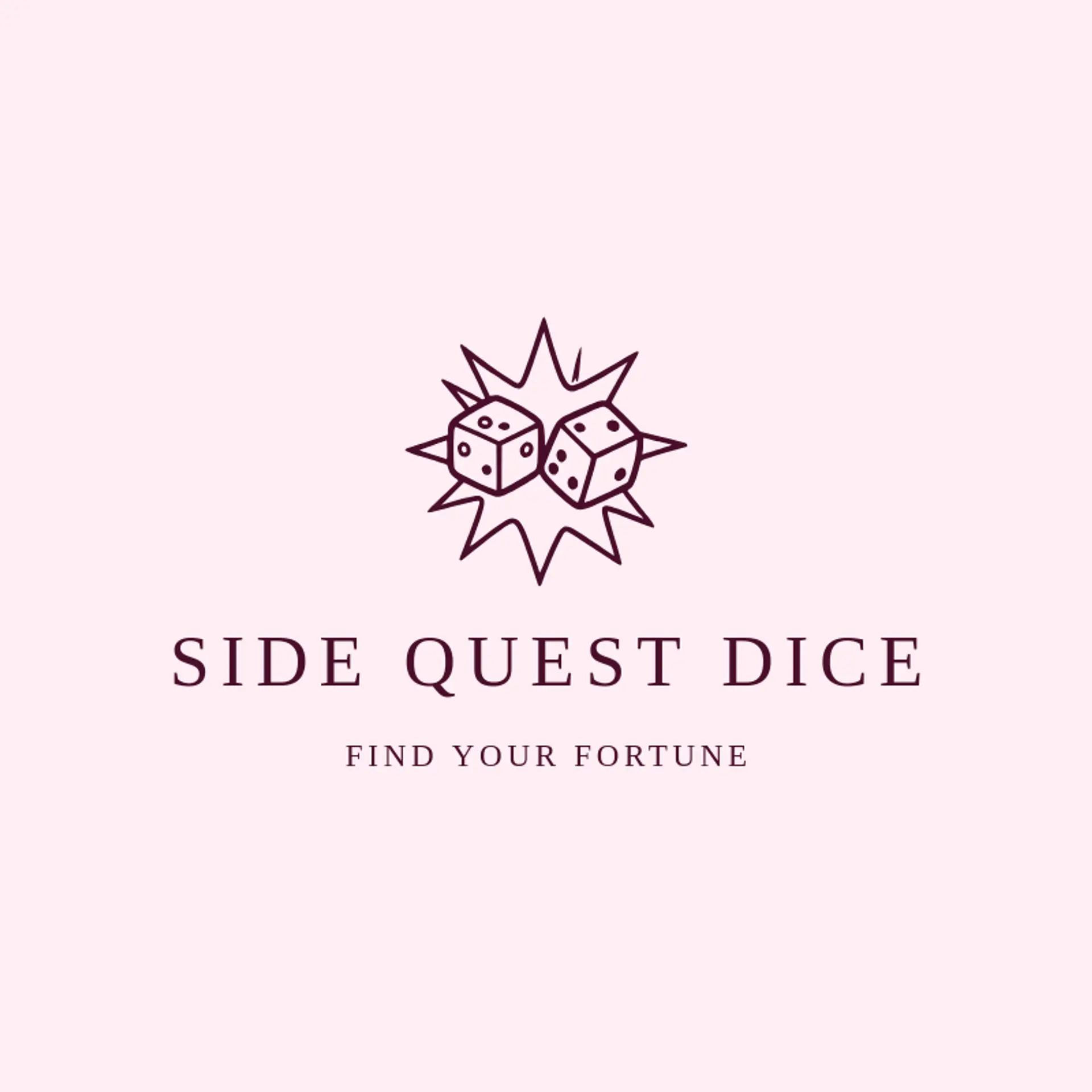 Side Quest Dice logo for dice