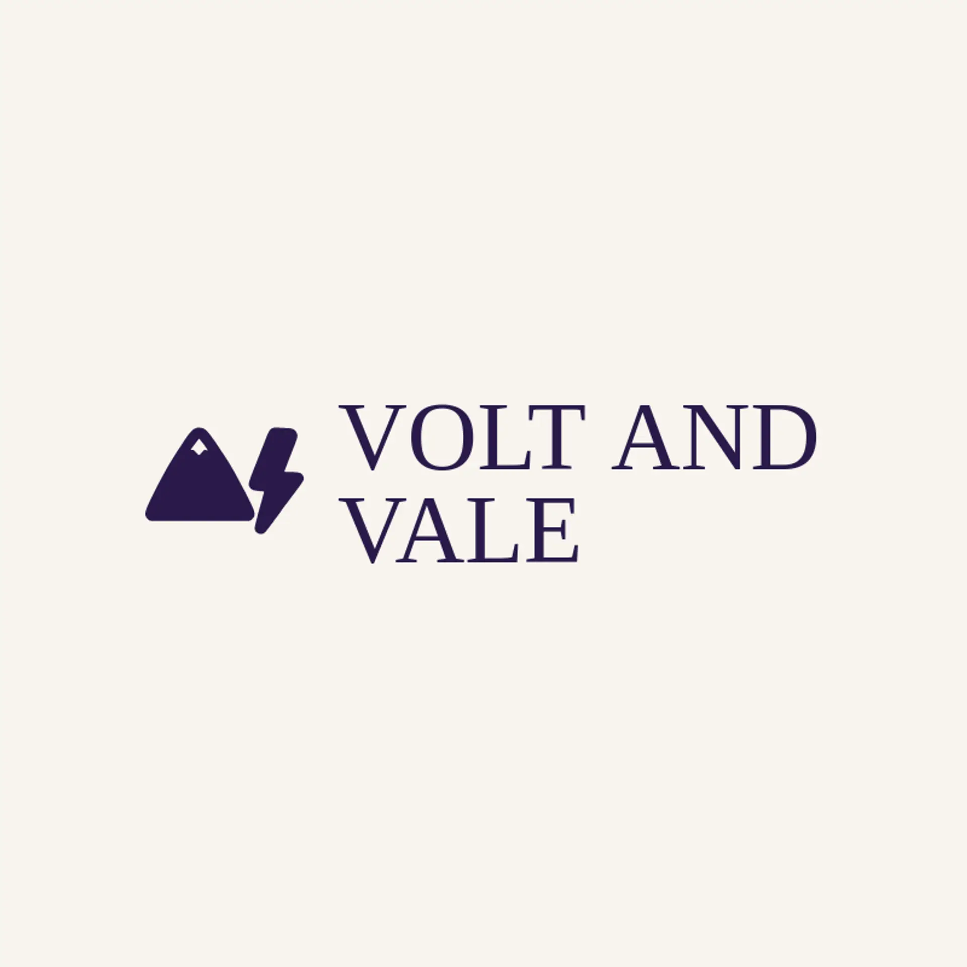 Volt And Vale logo for hybrid