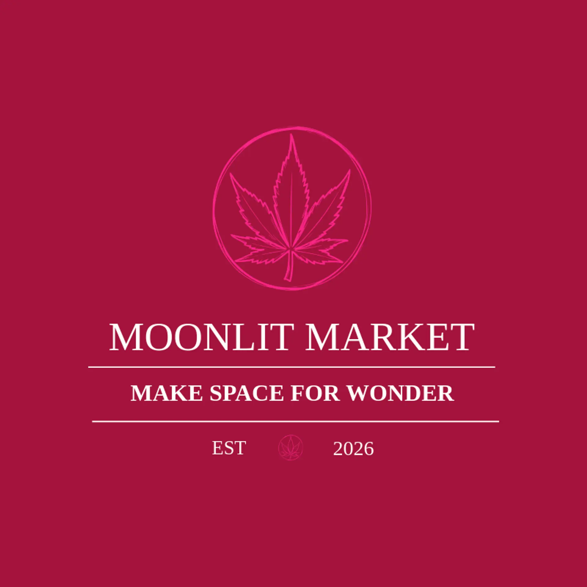 Moonlit Market logo for marijuana