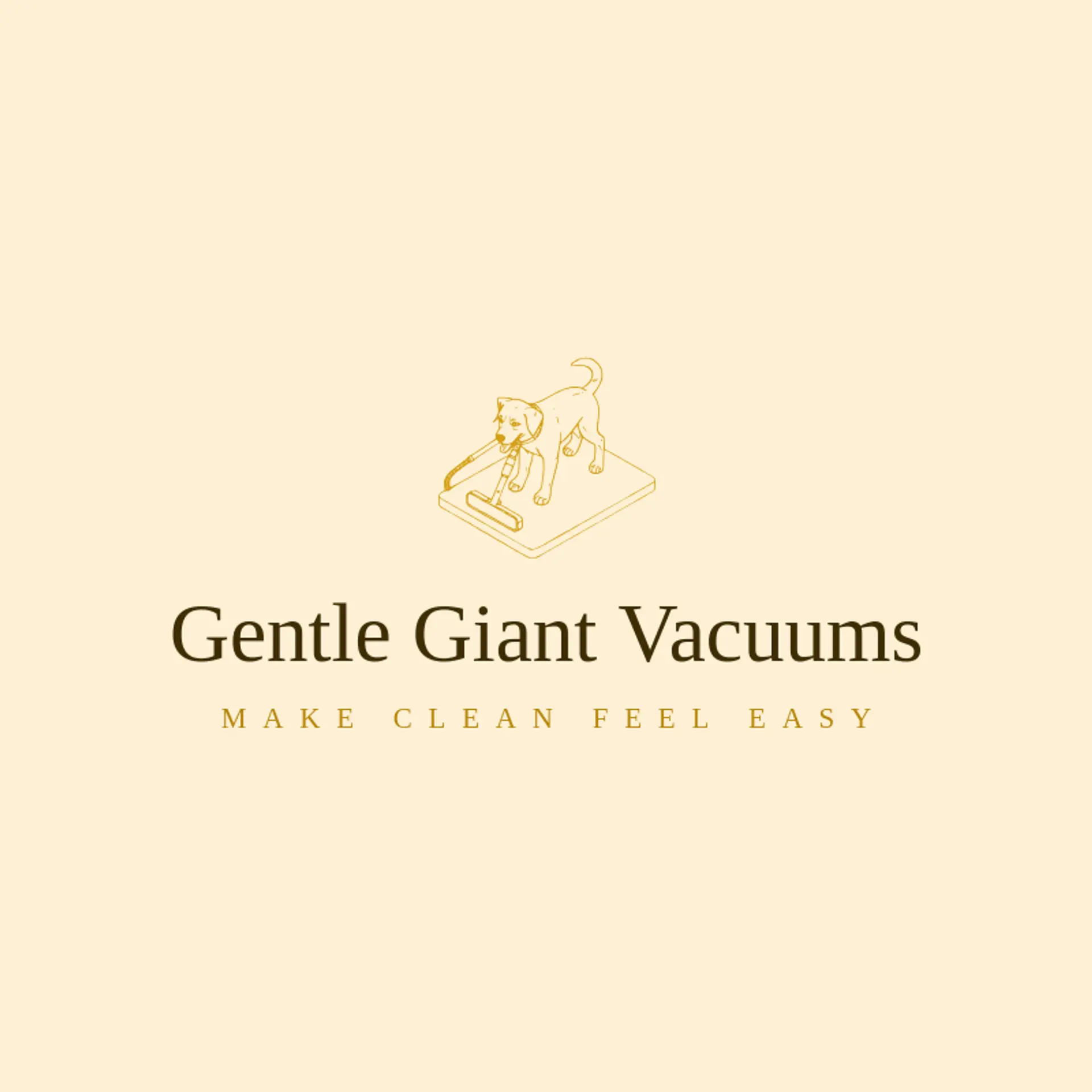 Gentle Giant Vacuums logo for hoover