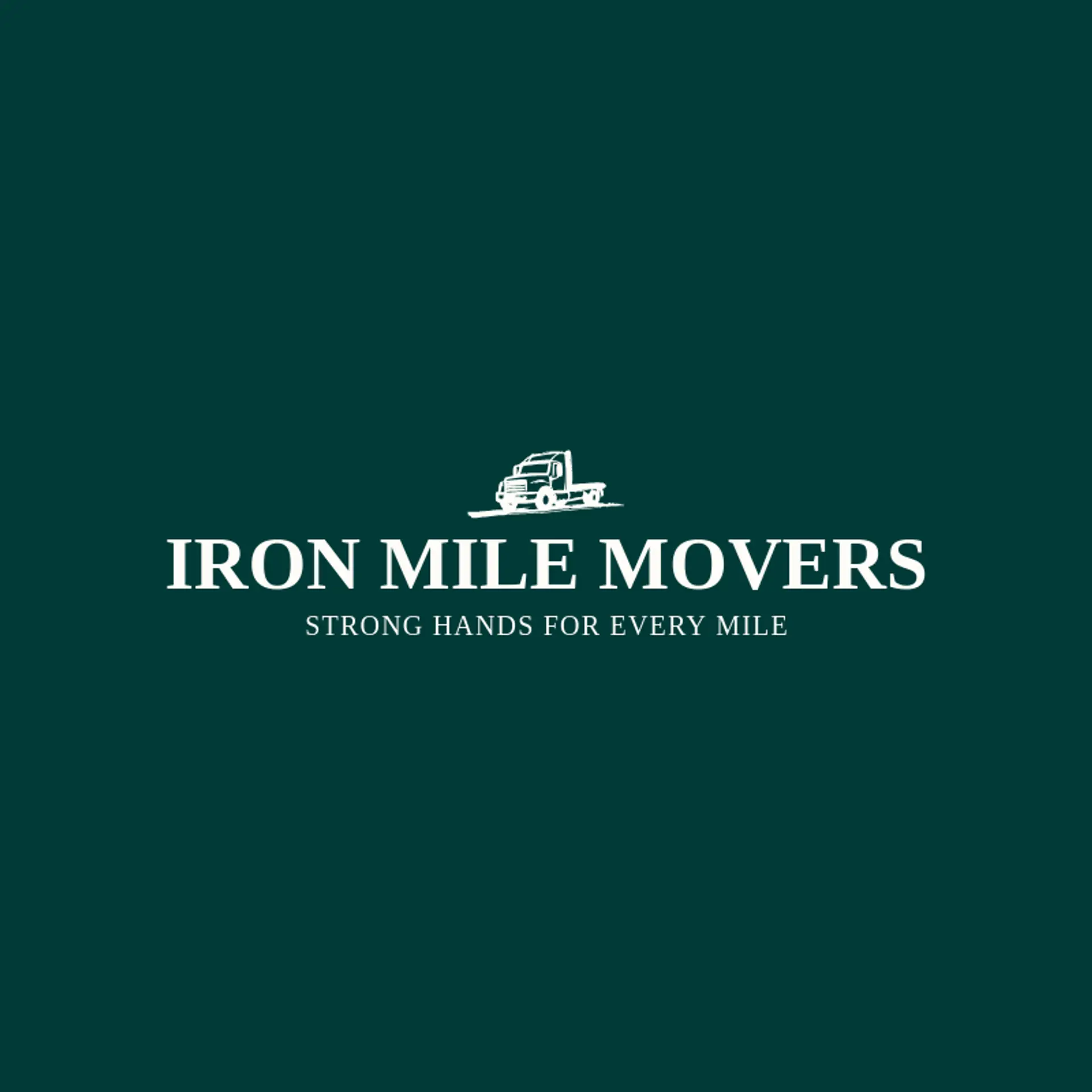 Iron Mile Movers logo for hauling