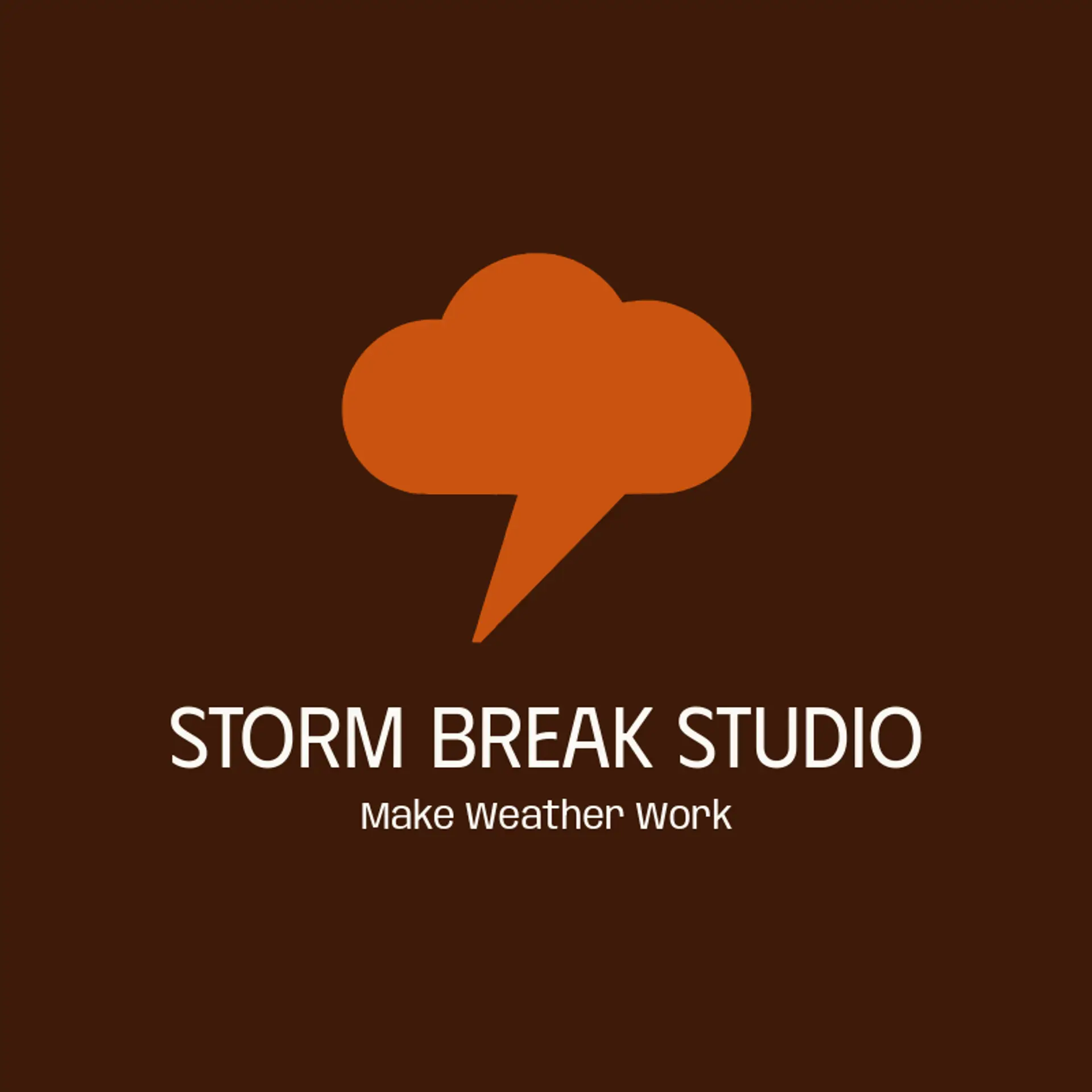 Storm Break Studio logo for storm