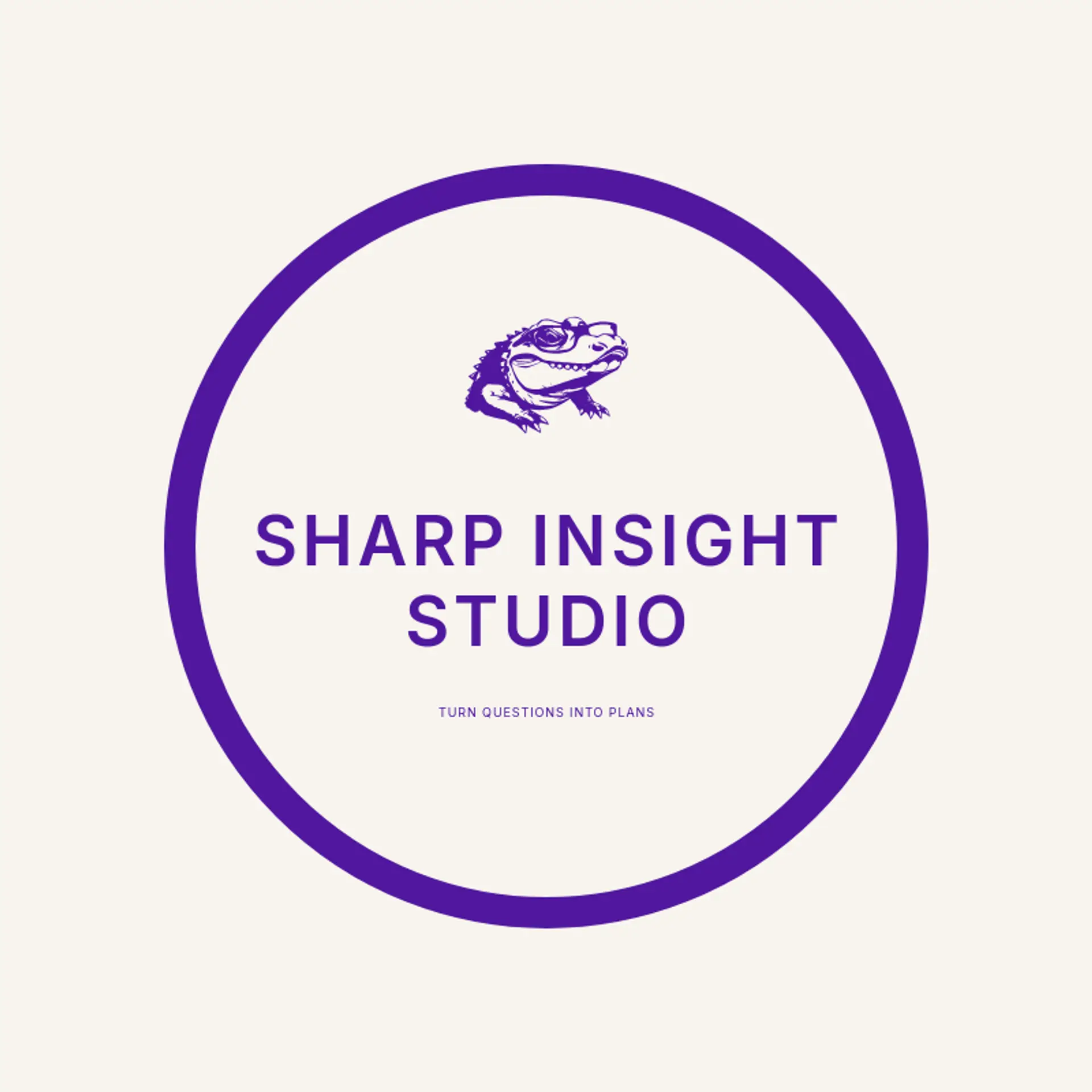 Sharp Insight Studio logo for smart