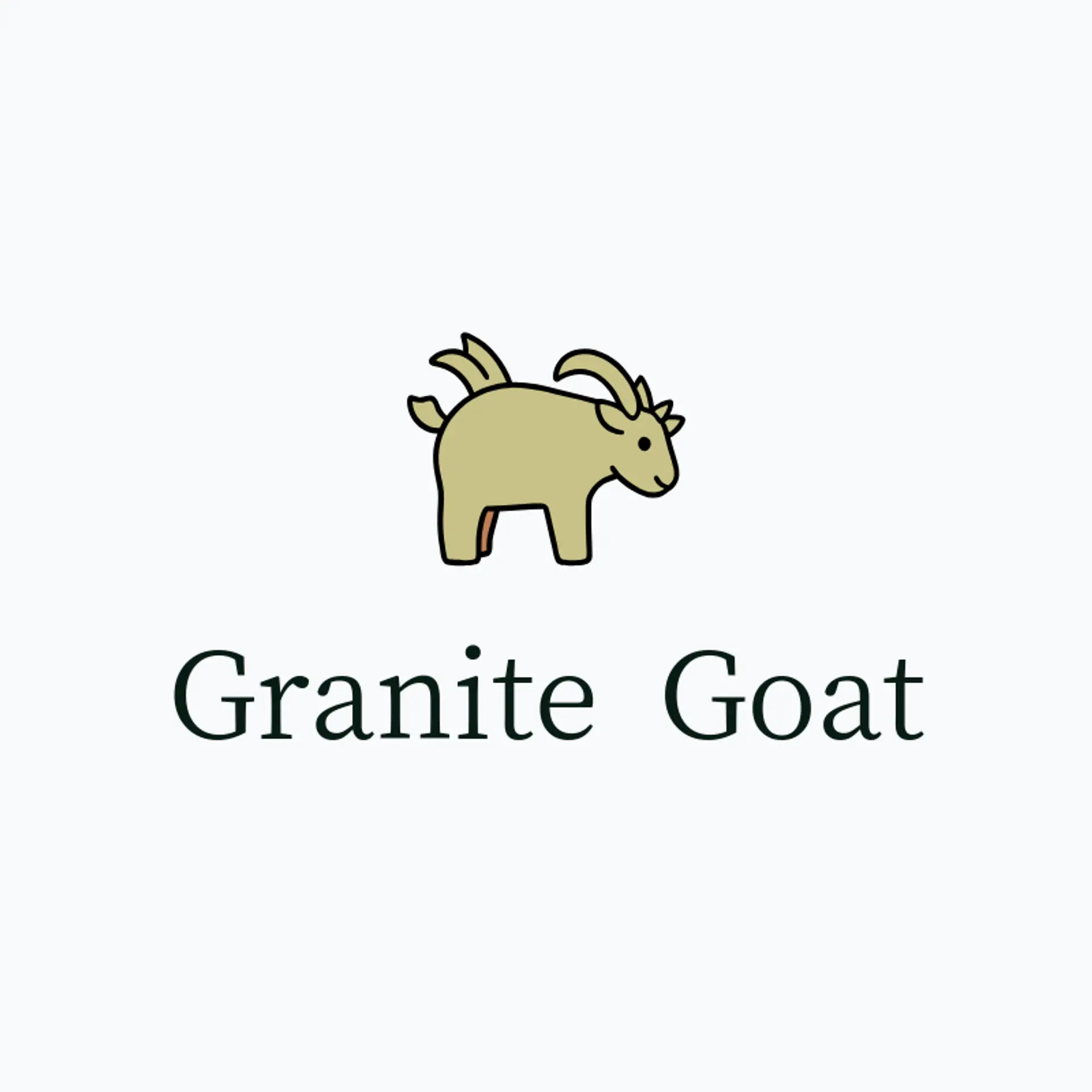 Granite Goat logo for goat