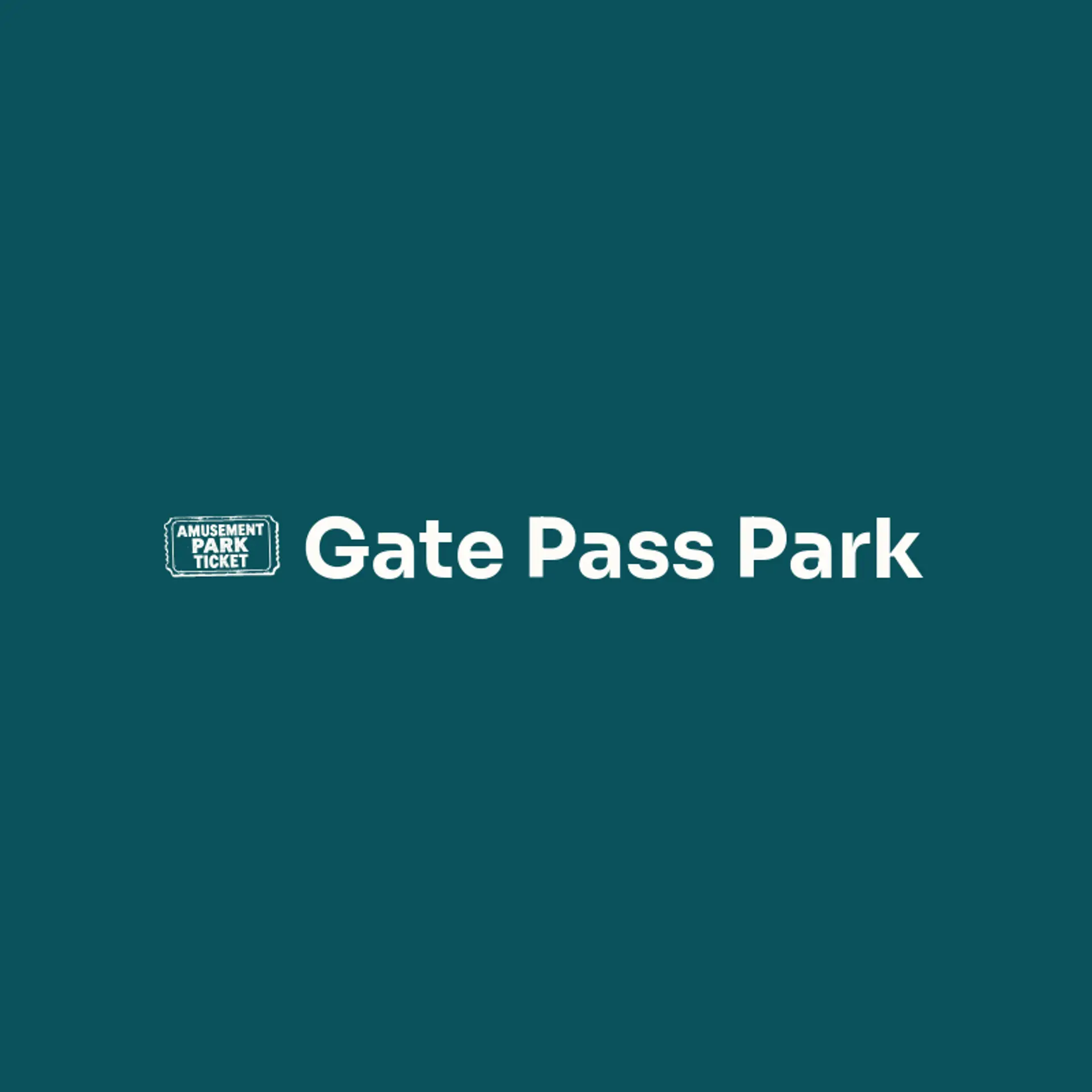 Gate Pass Park logo for amusement park