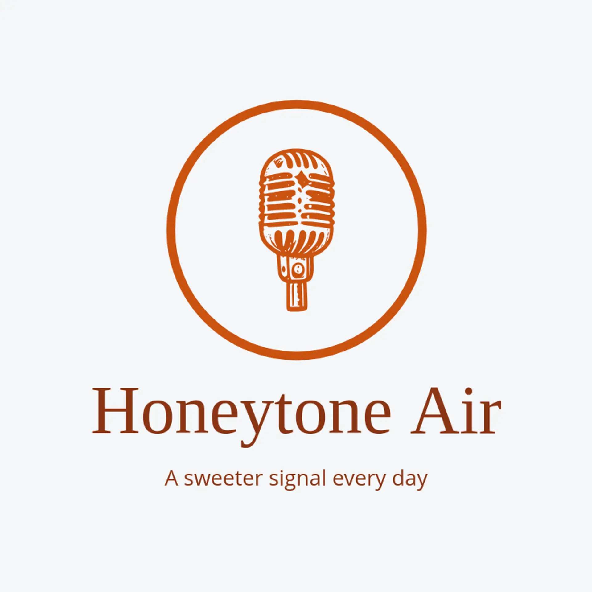 Honeytone Air logo for radio station