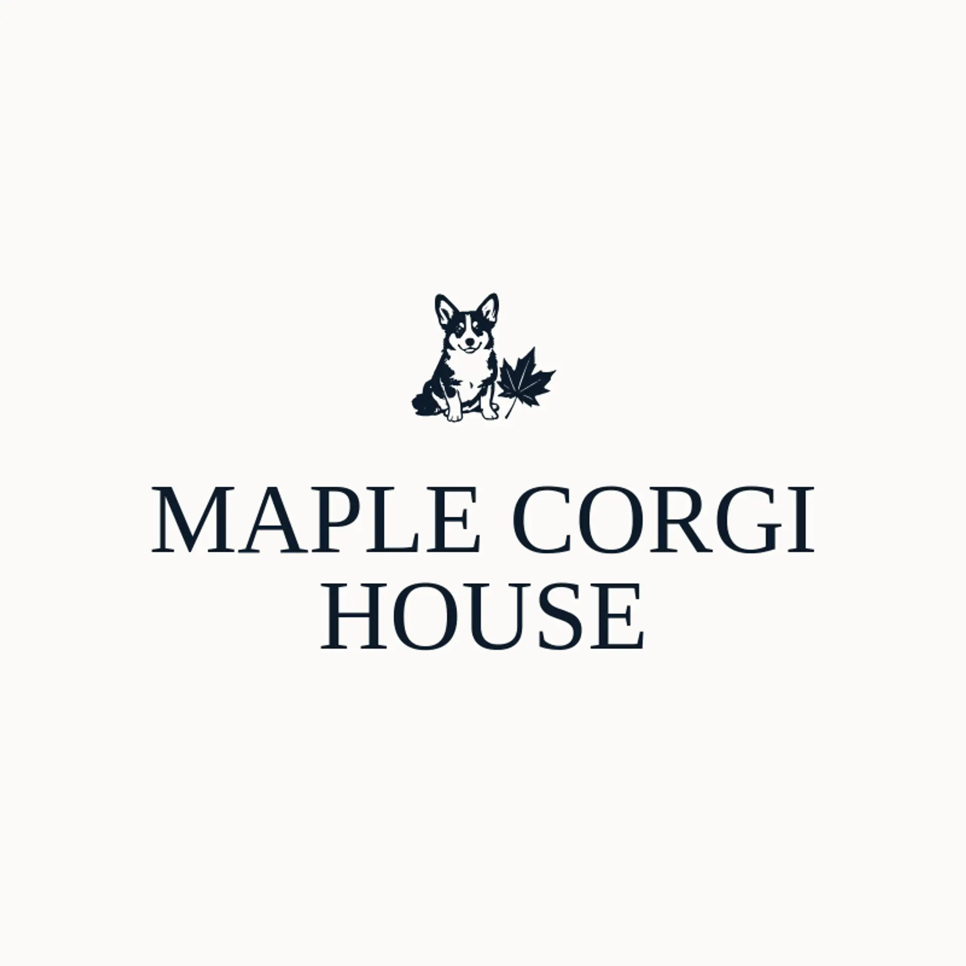 Maple Corgi House logo for corgi