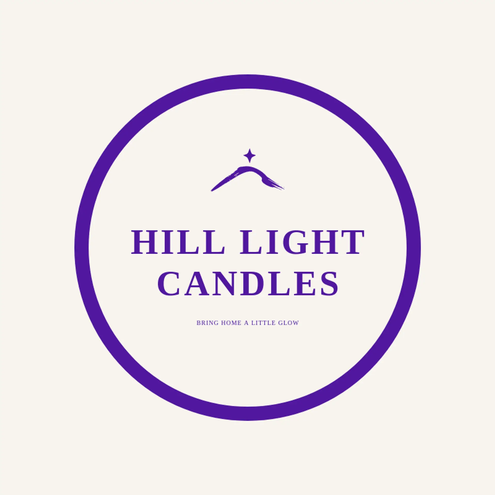 Hill Light Candles logo for hill