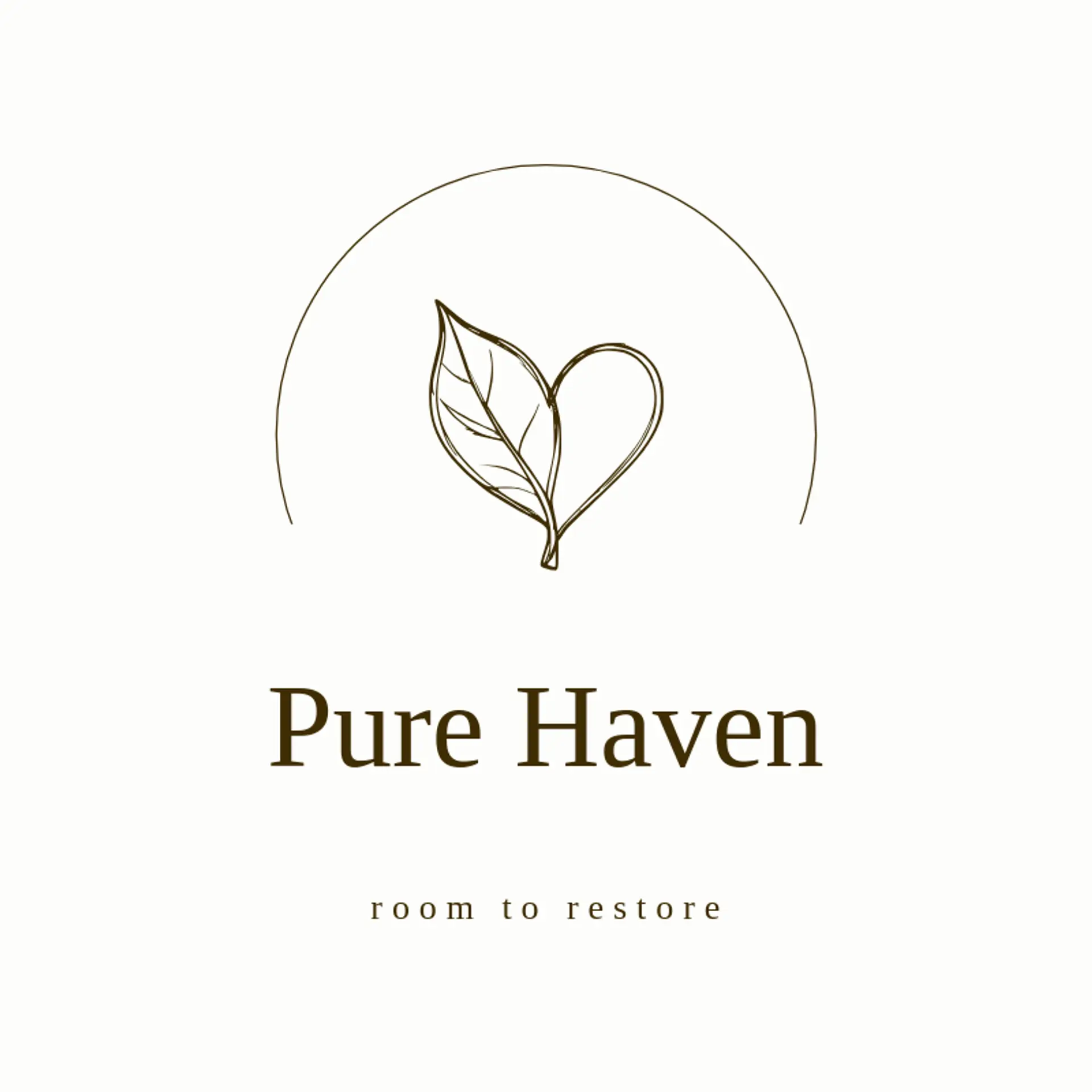 Pure Haven logo for wellness