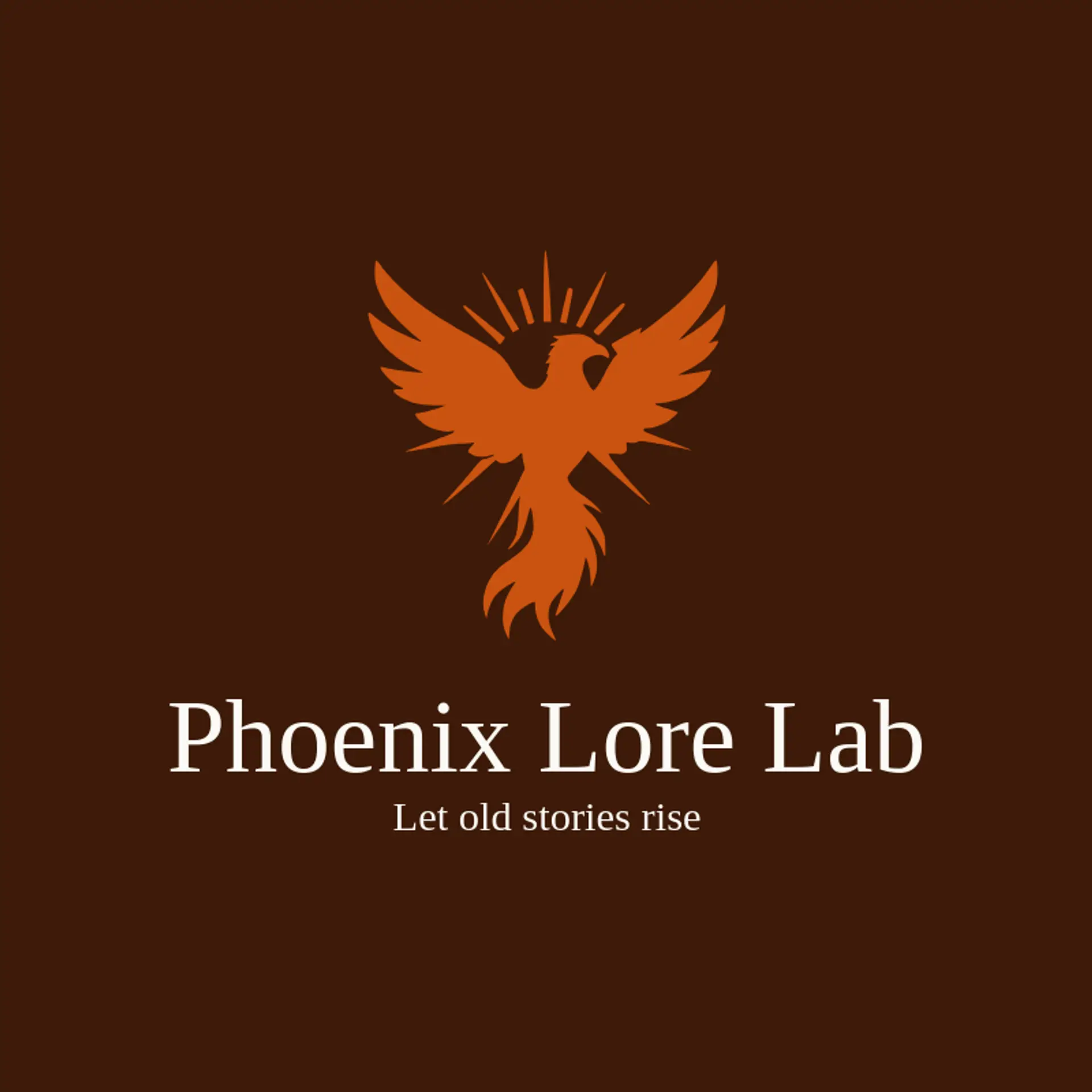 Phoenix Lore Lab logo for greek mythology