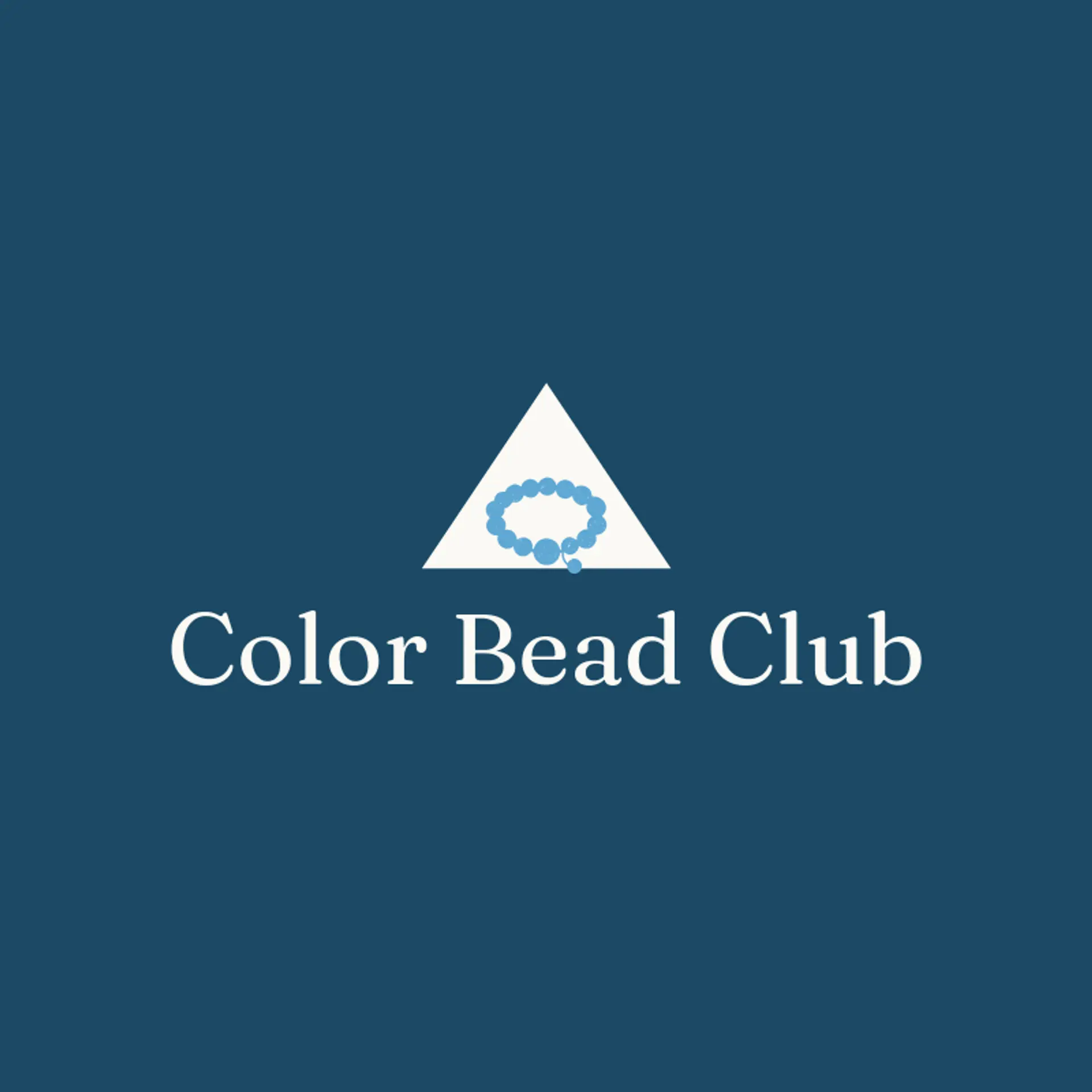 Color Bead Club logo for bracelet