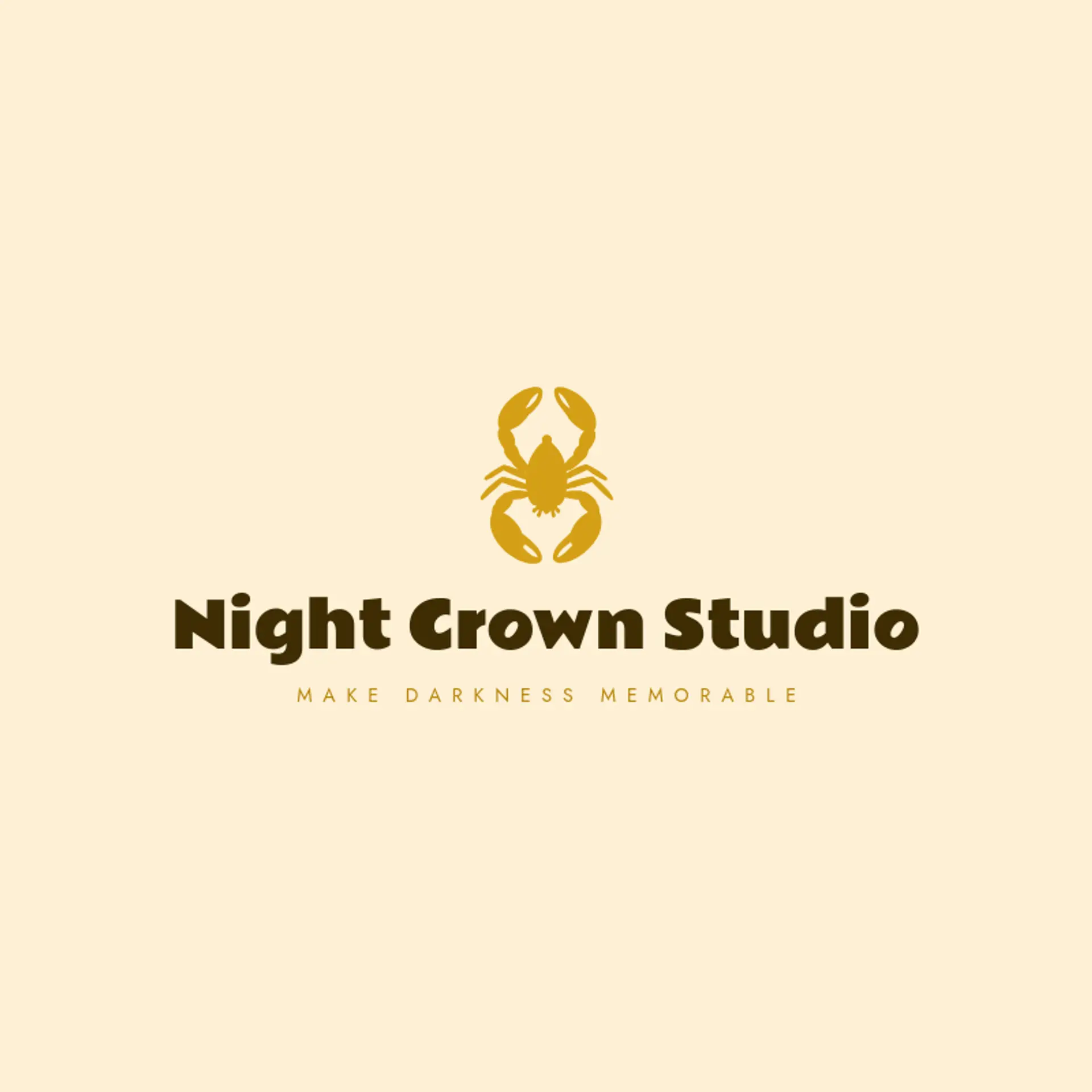 Night Crown Studio logo for scorpion