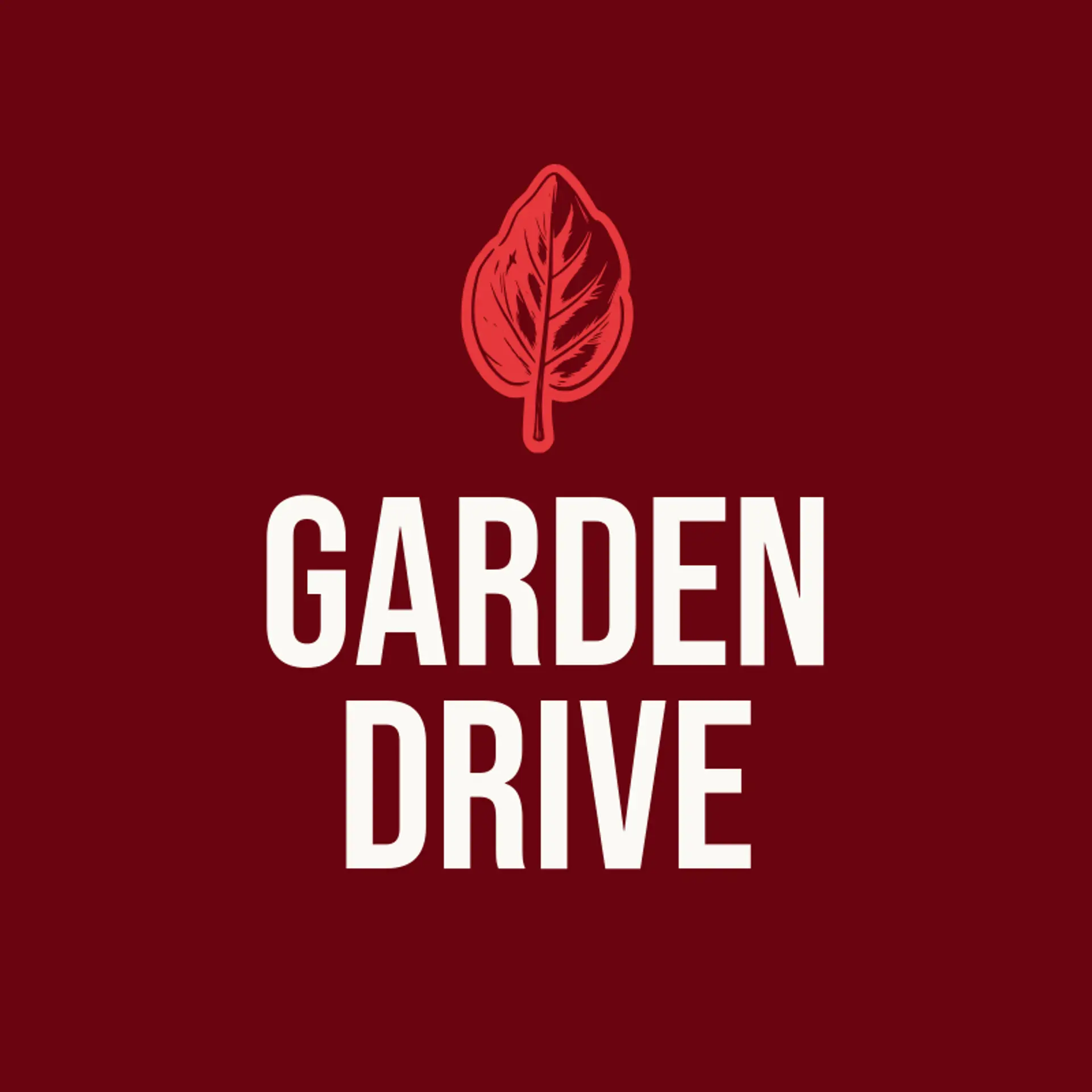 Garden Drive logo for food truck