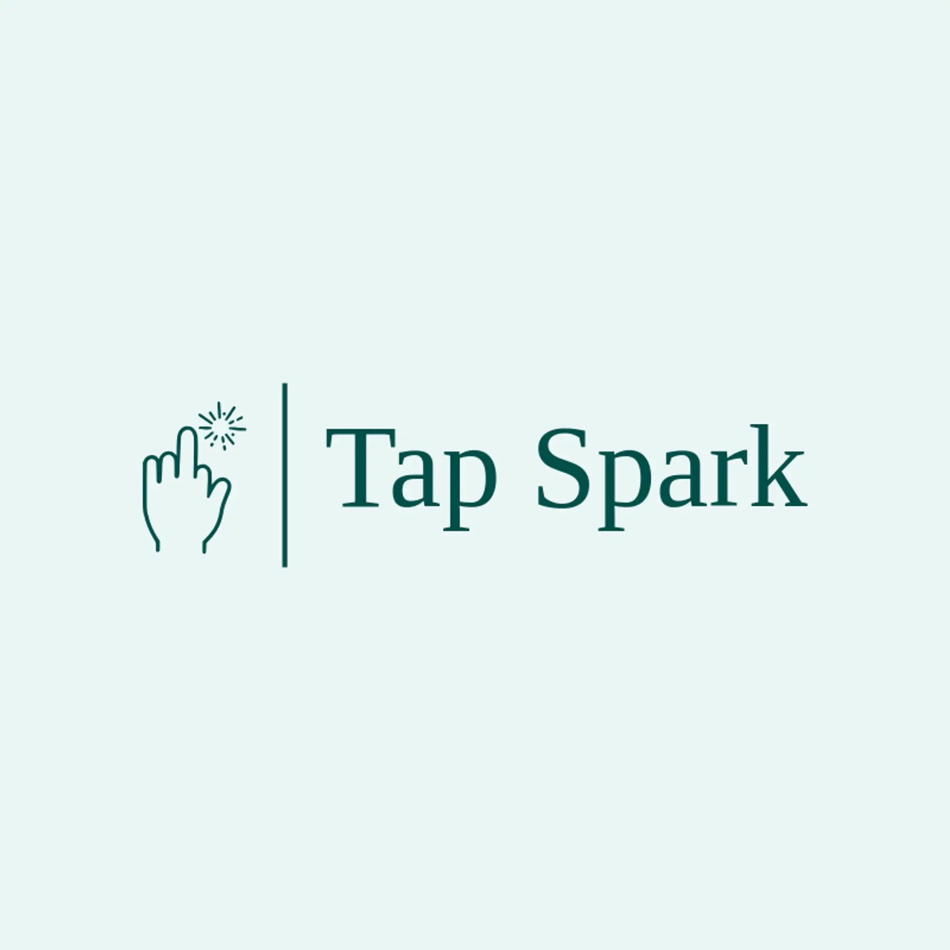 Tap Spark logo for message