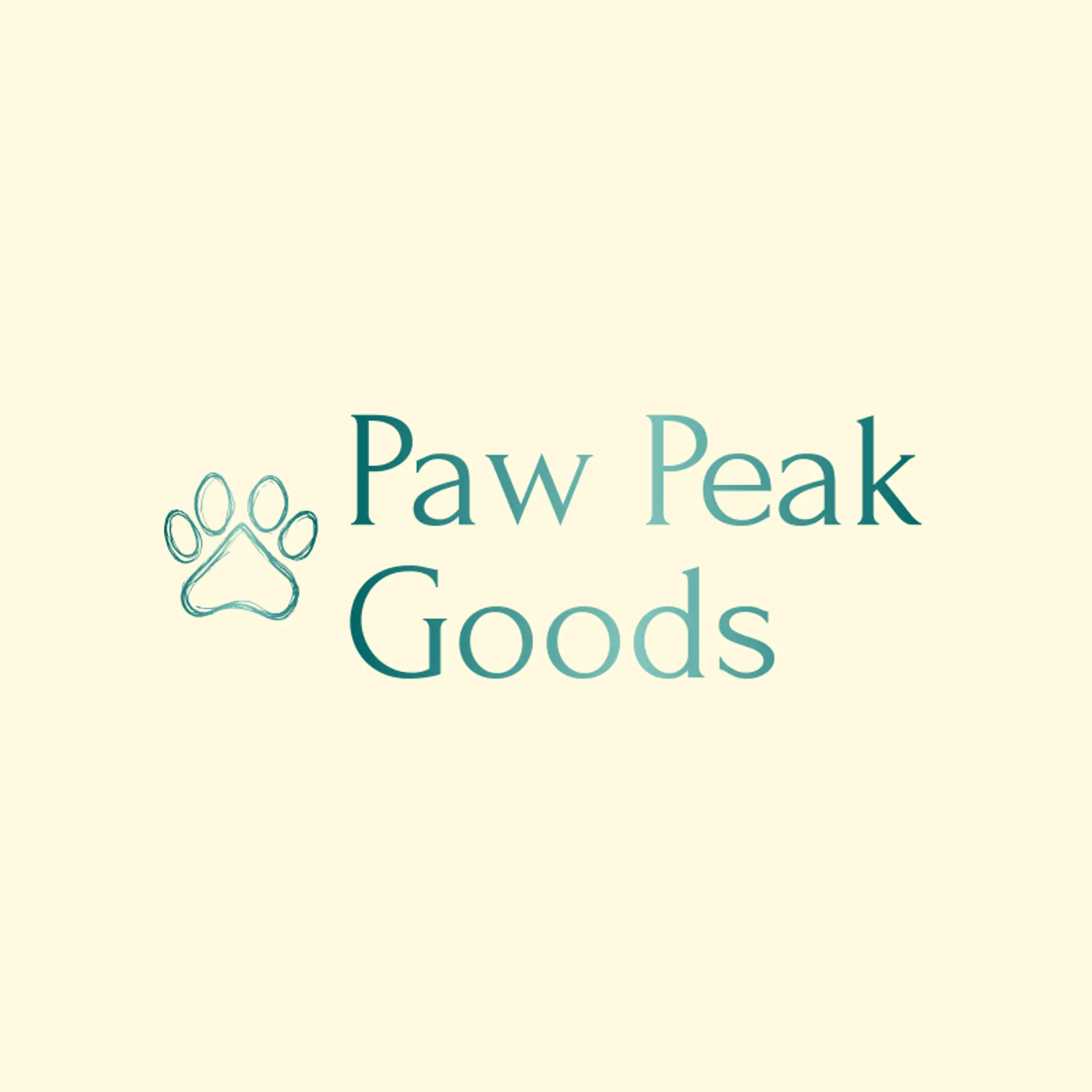 Paw Peak Goods logo for wildcat