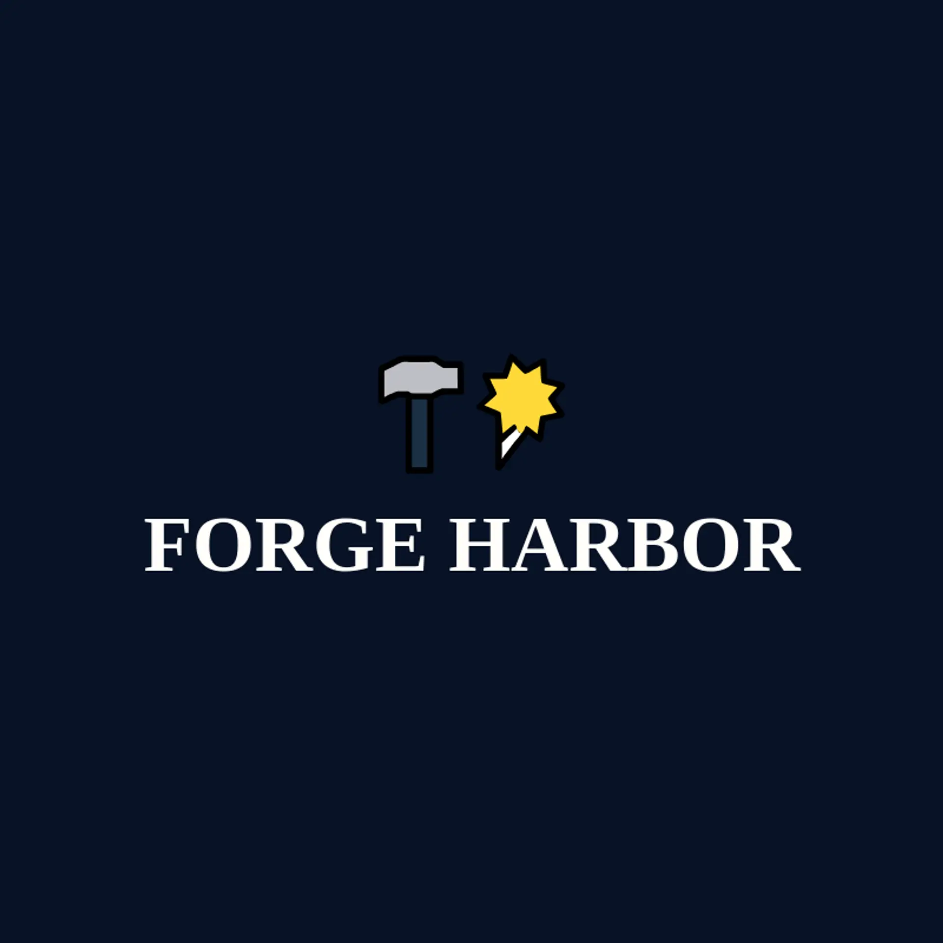 Forge Harbor logo for workshop