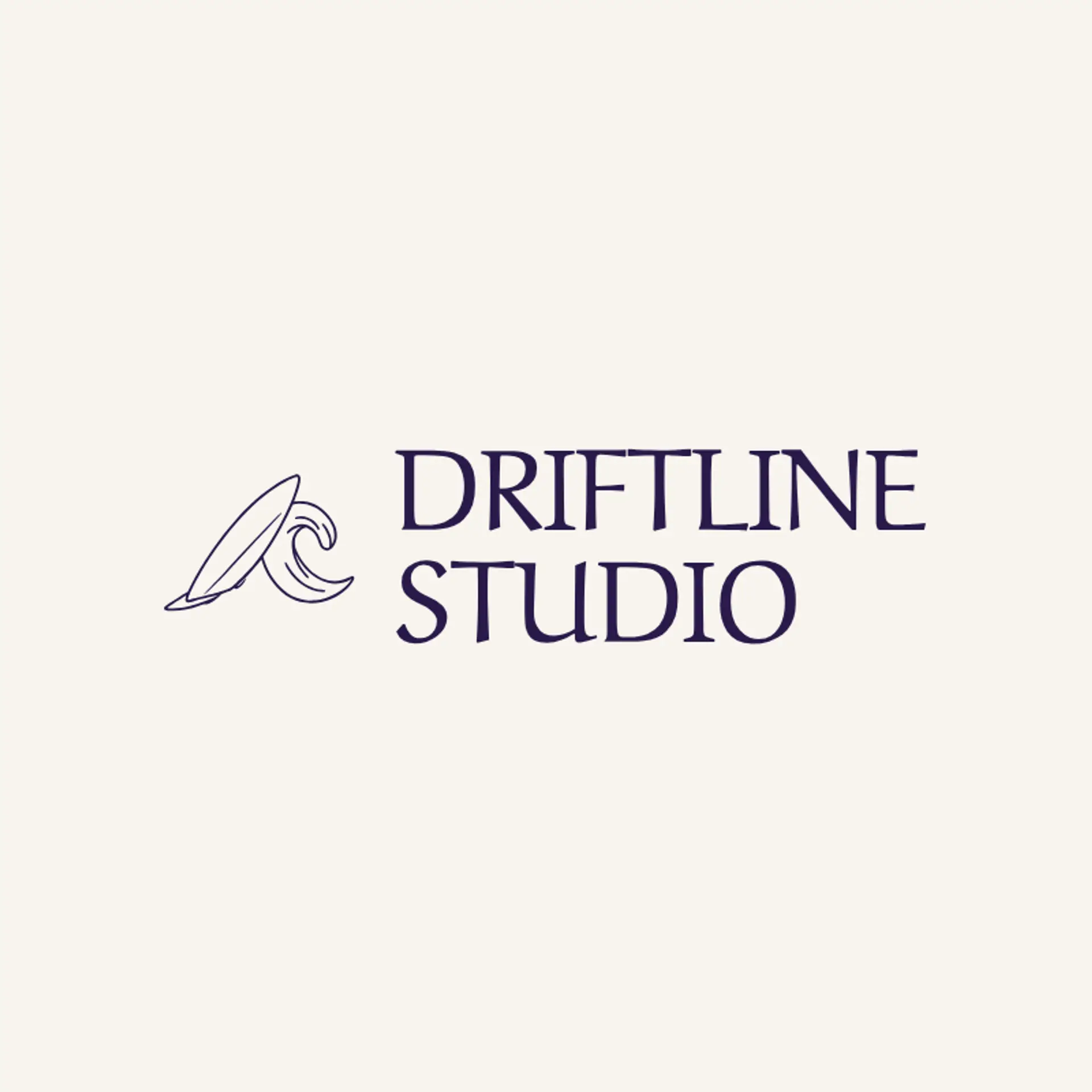 Driftline Studio logo for wave