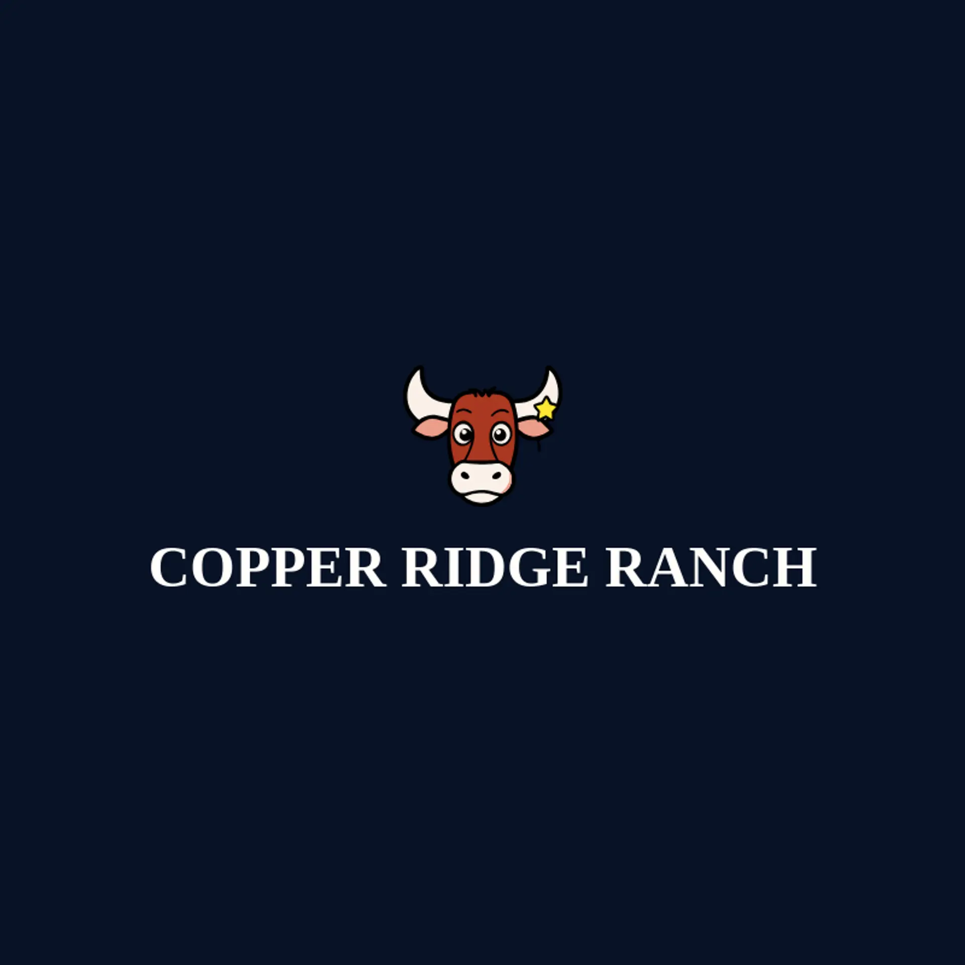 Copper Ridge Ranch logo for longhorn