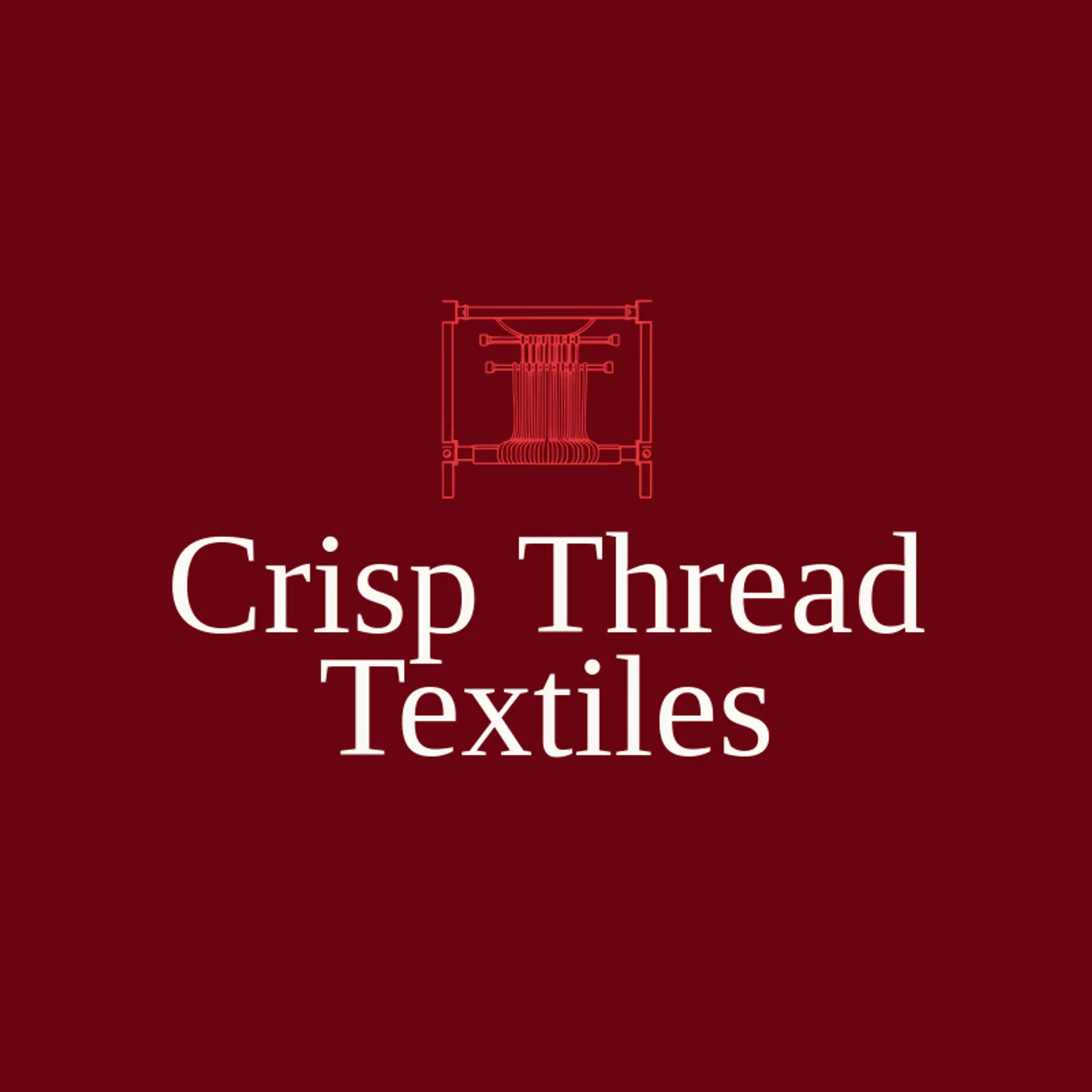 Crisp Thread Textiles logo for loom