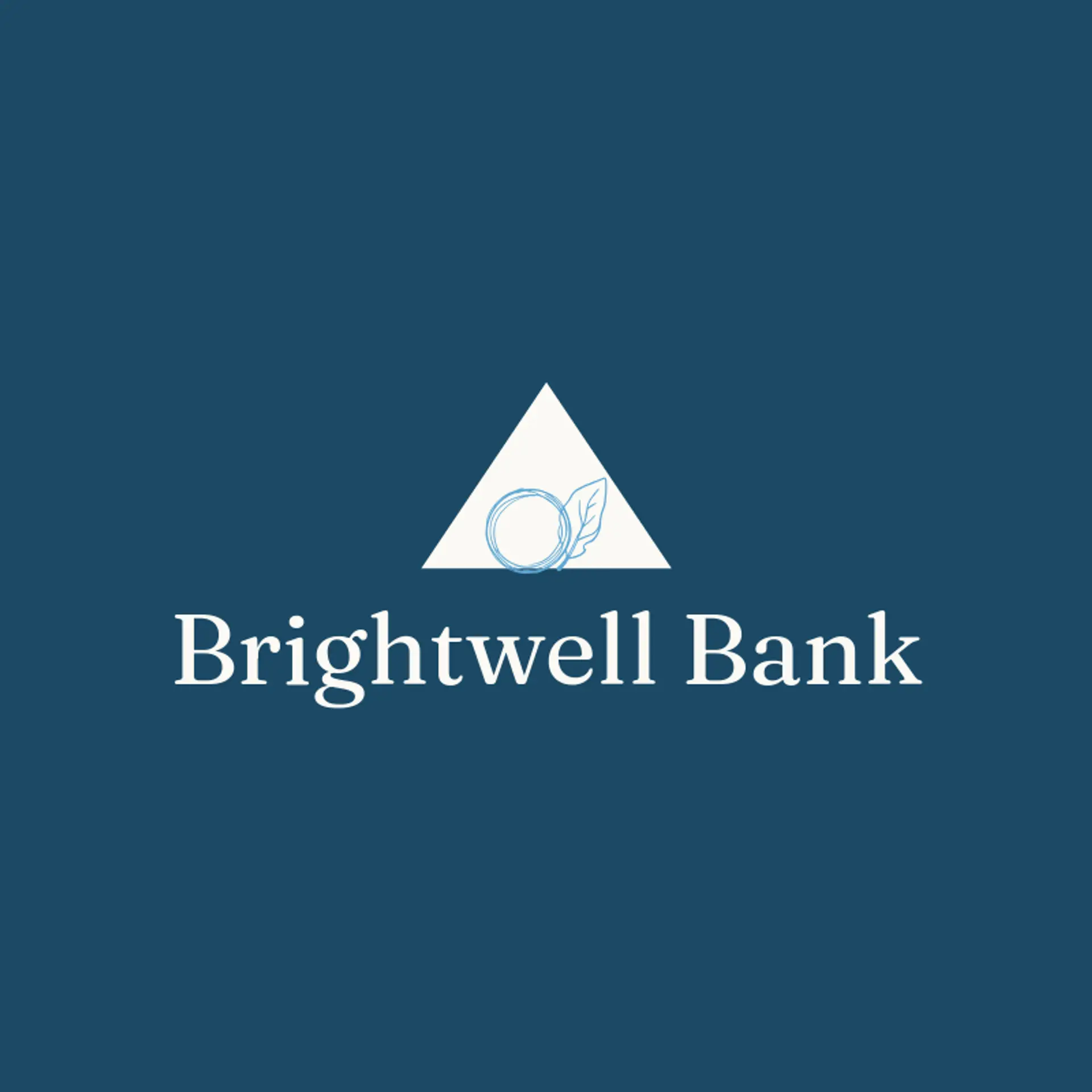 Brightwell Bank logo for bank