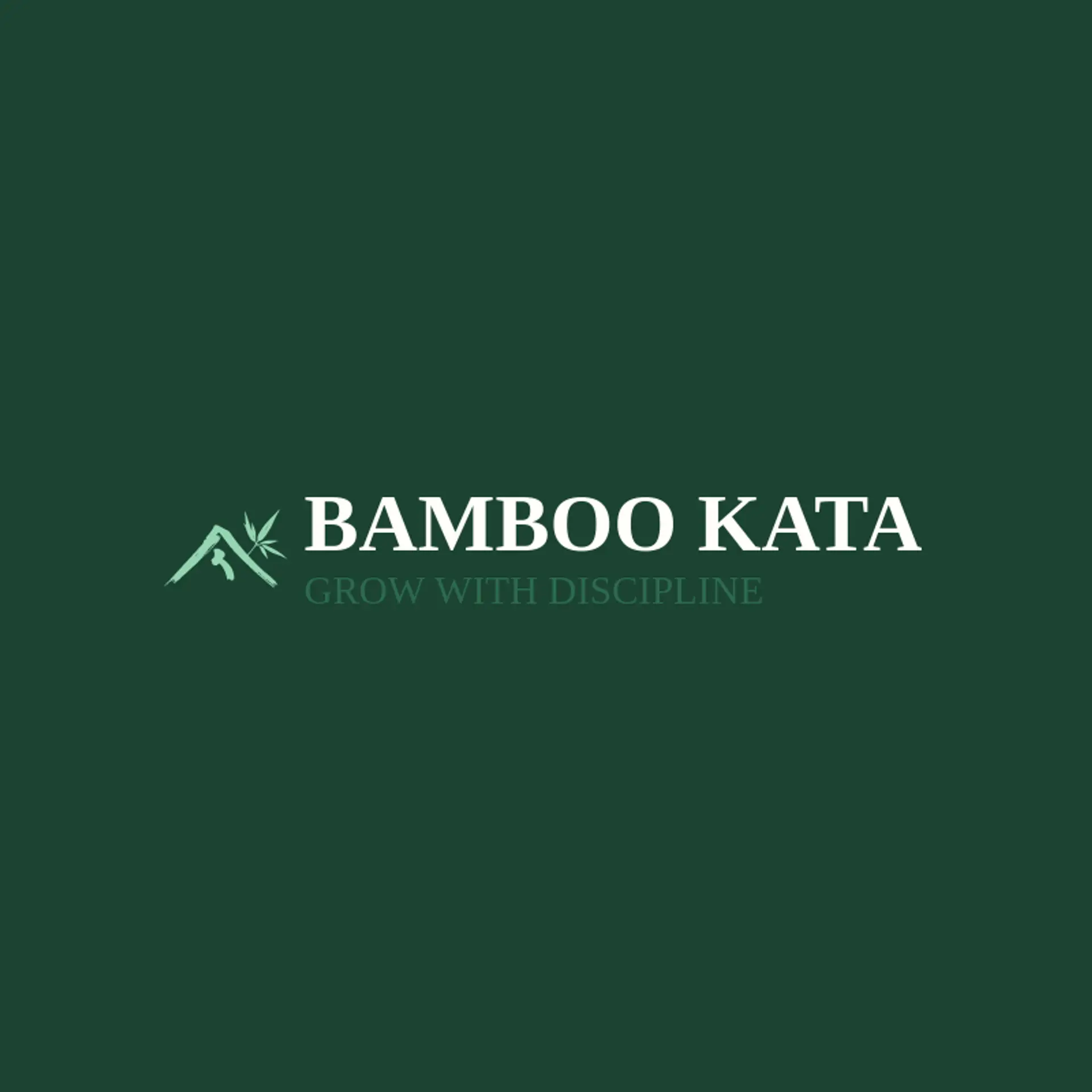 Bamboo Kata logo for karate
