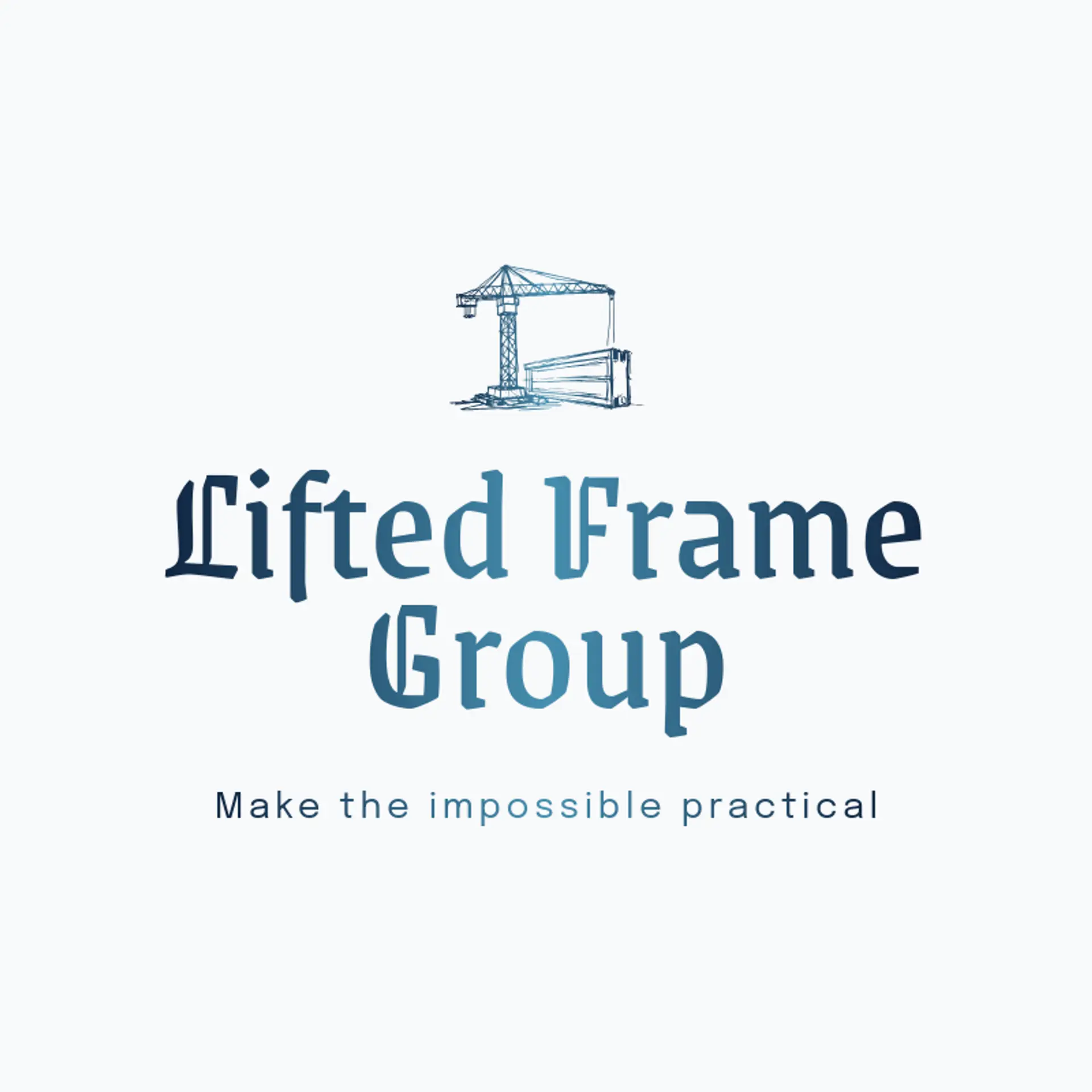 Lifted Frame Group logo for build