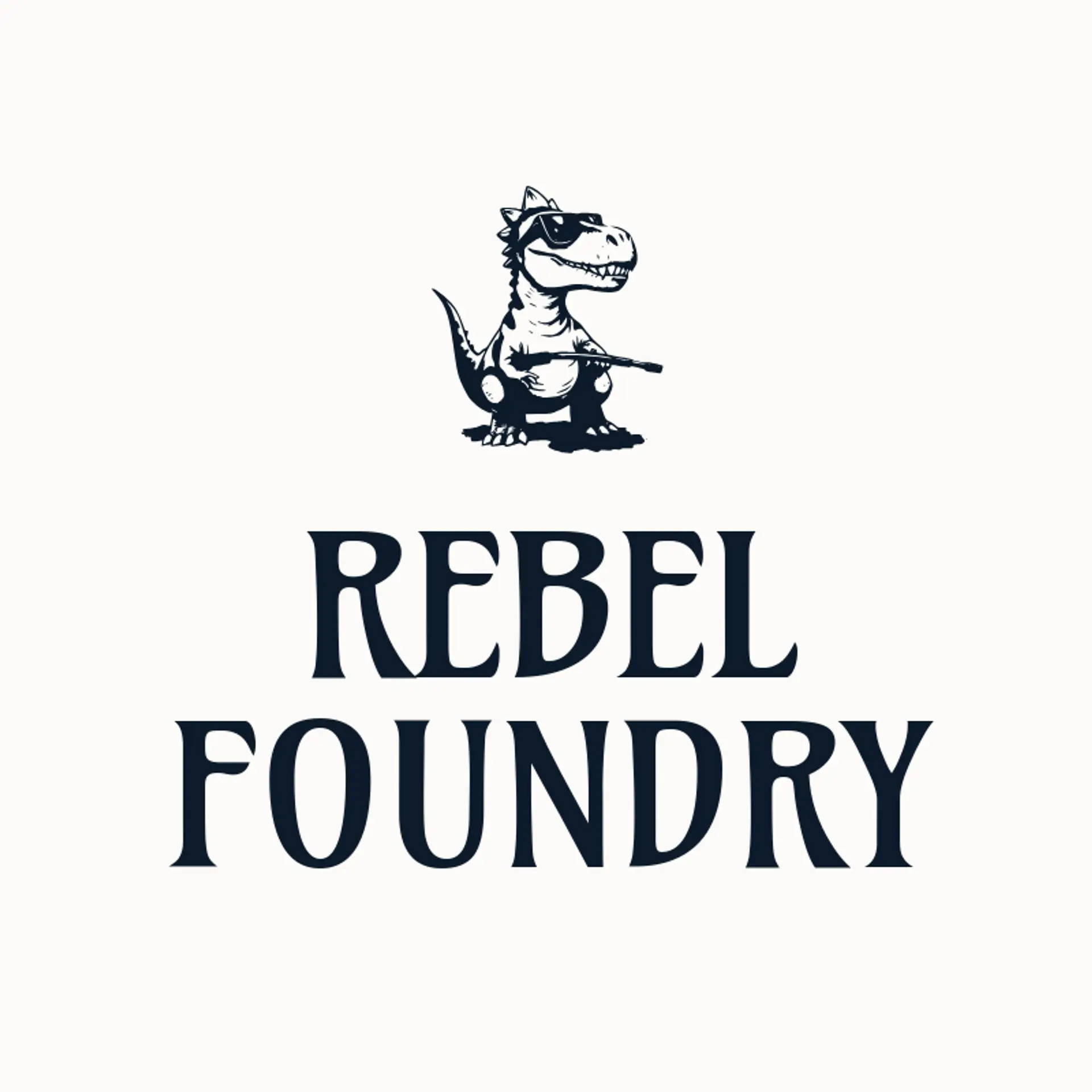 Rebel Foundry logo for rebel