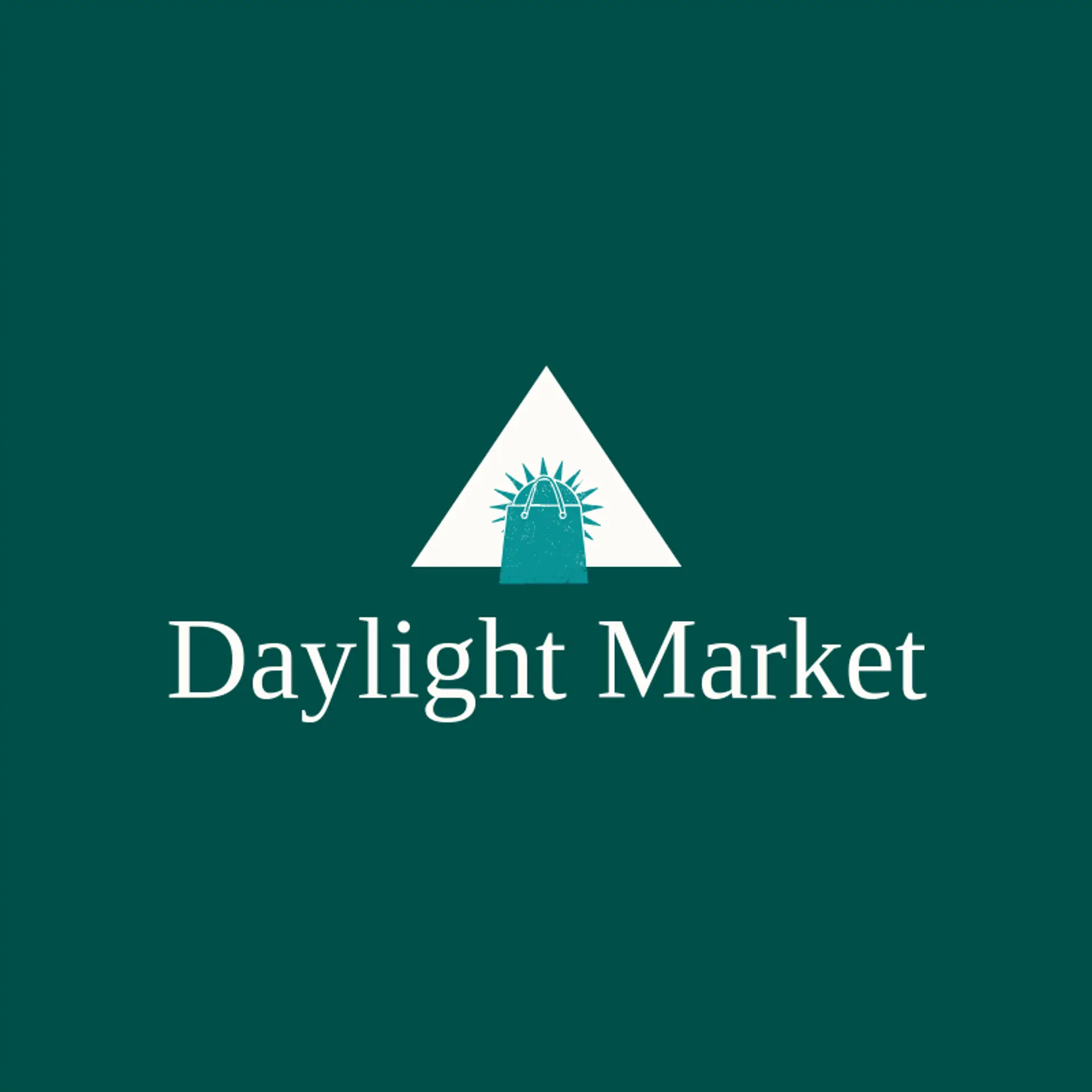Daylight Market logo for shopping bag
