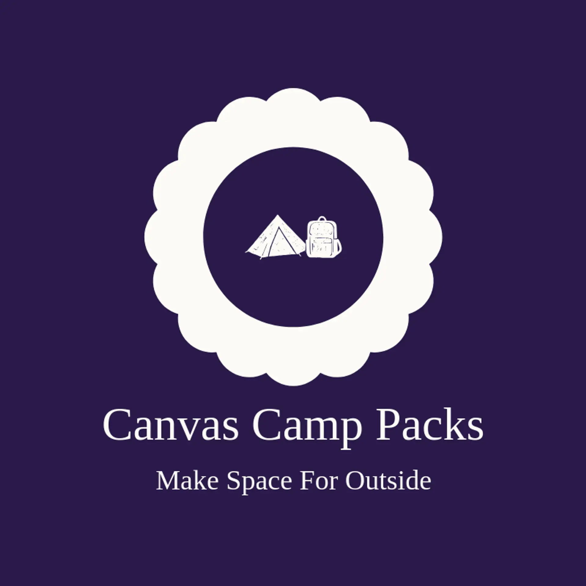 Canvas Camp Packs logo for backpack