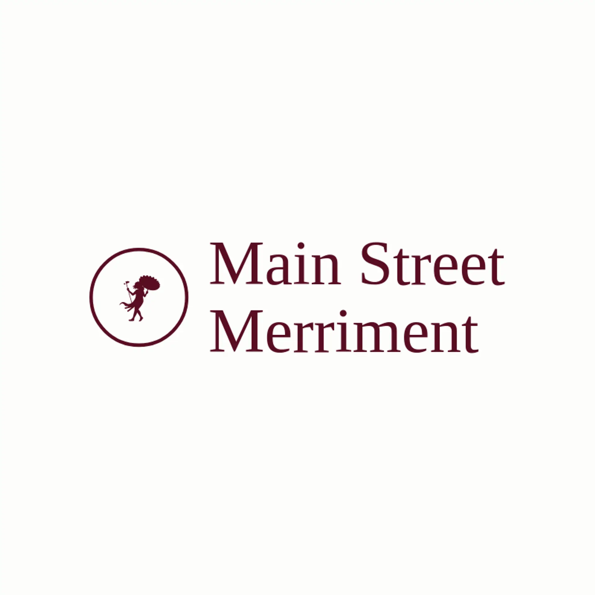 Main Street Merriment logo for parade