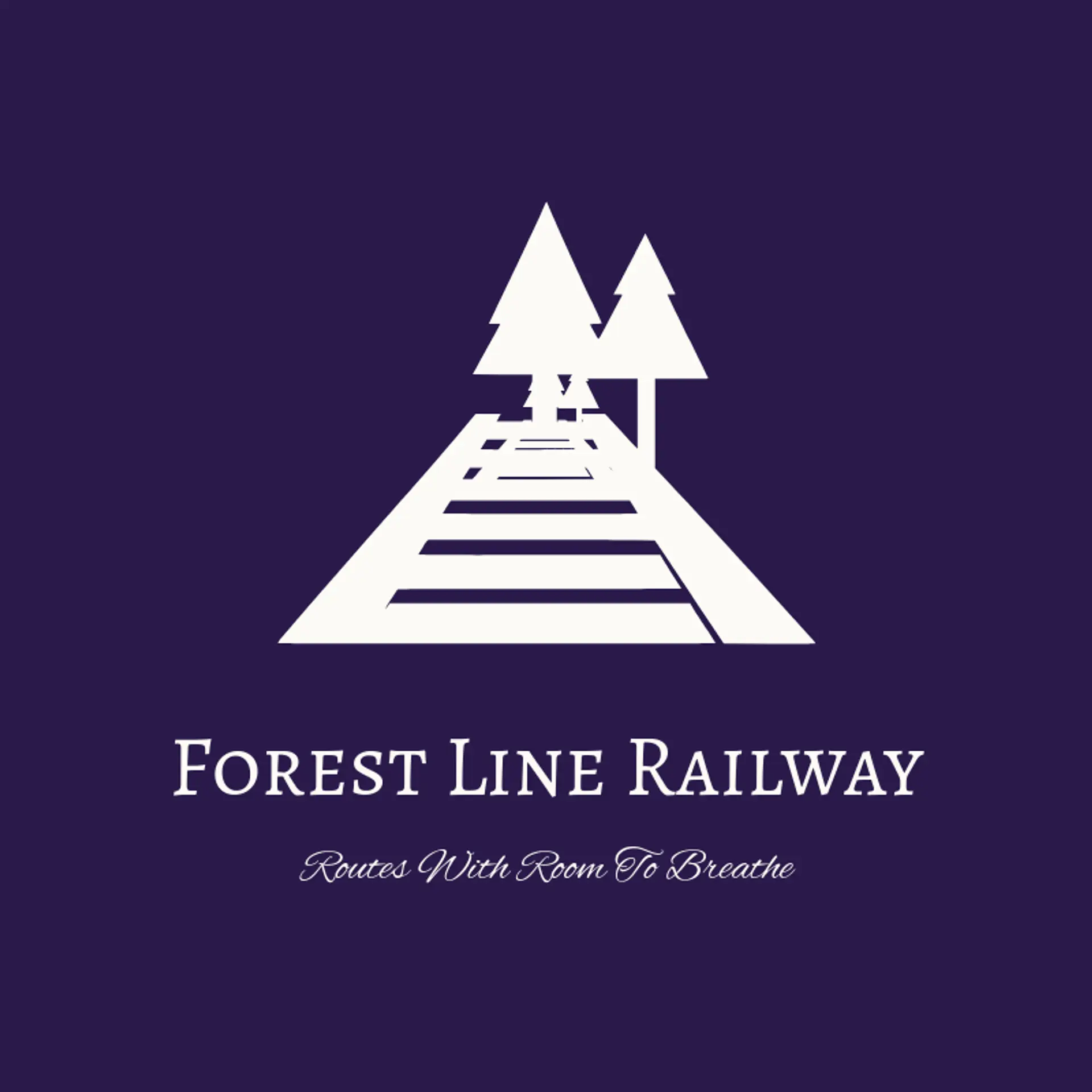 Forest Line Railway logo for railway