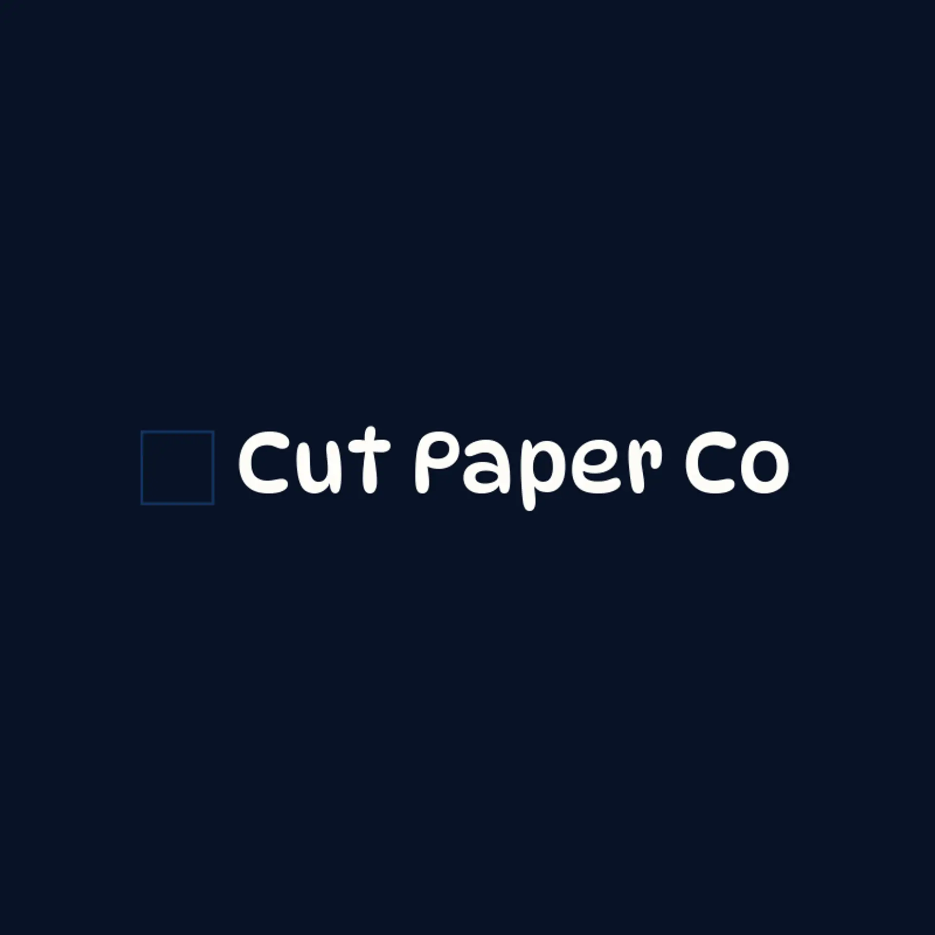 Cut Paper Co logo for polygon