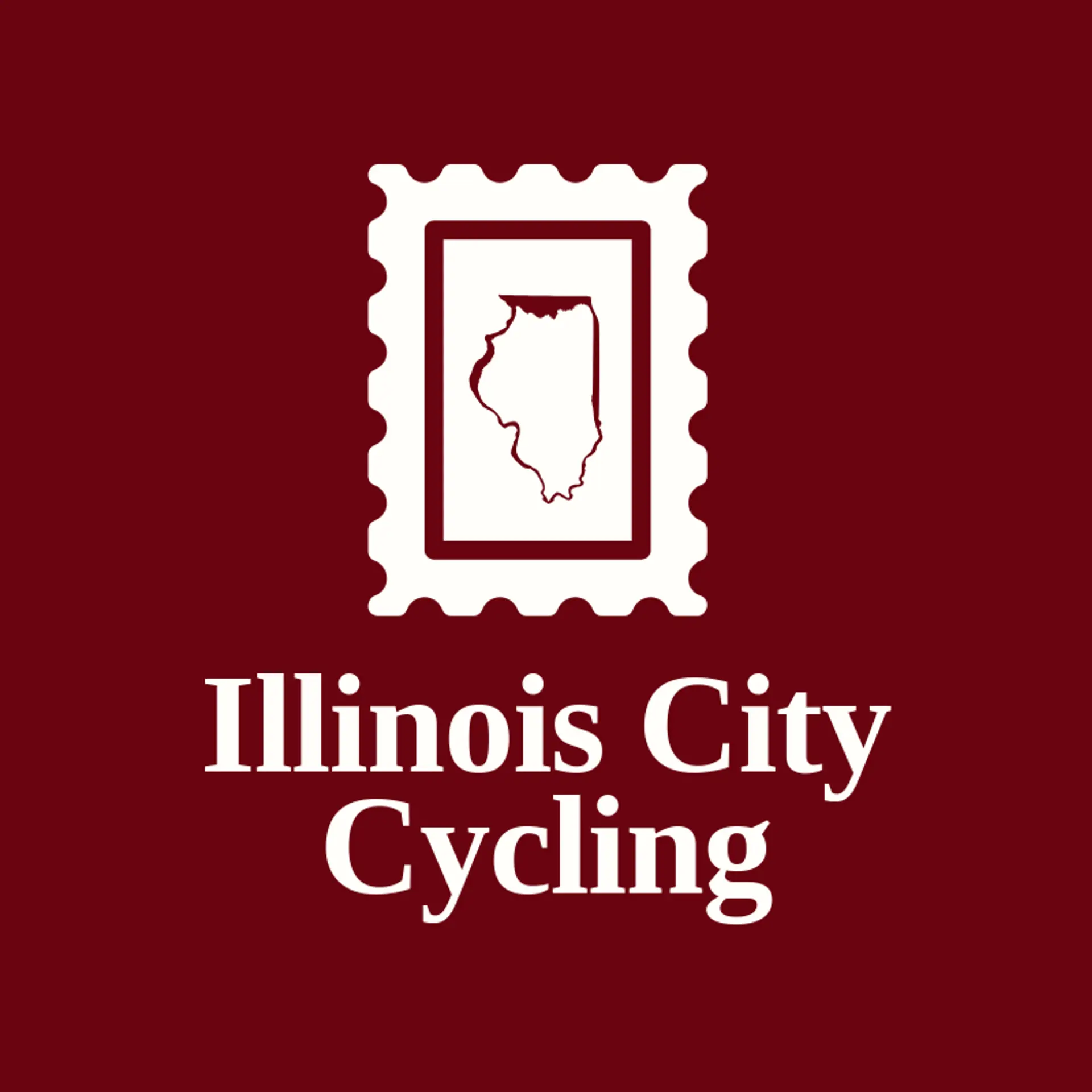 Illinois City Cycling logo for illinois