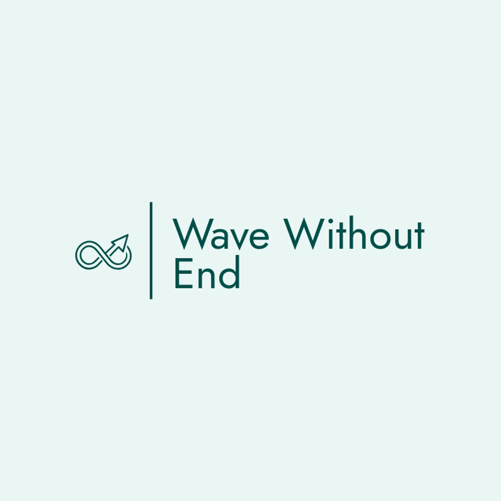 Wave Without End logo for infinity