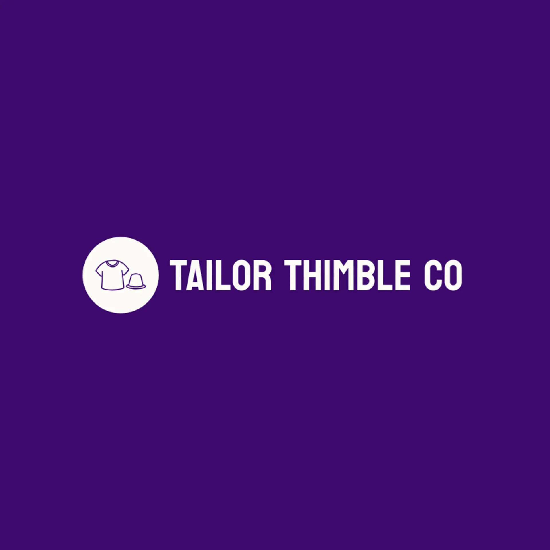 Tailor Thimble Co logo for shirt